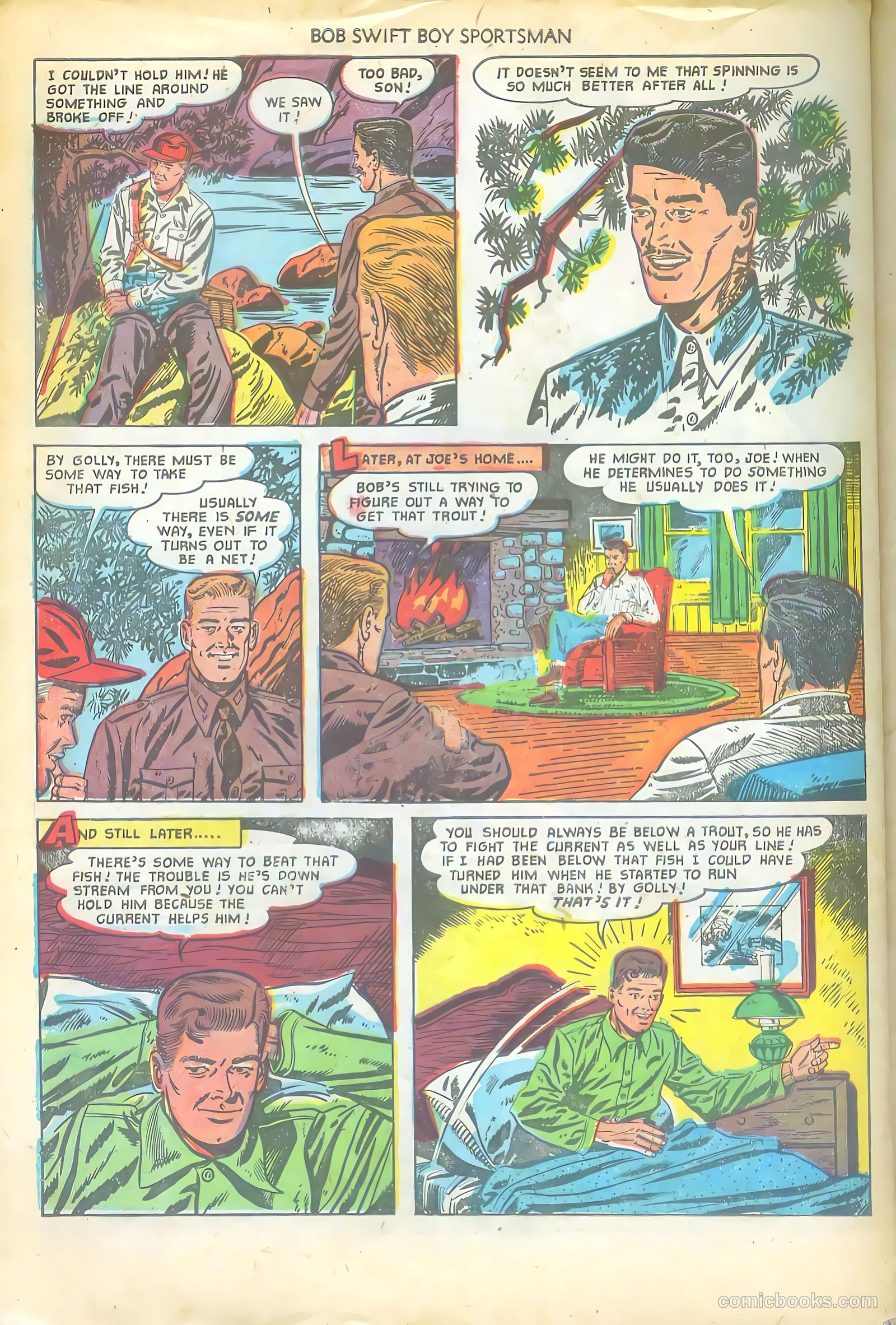 Bob Swift, Boy Sportsman #4 — page 30 of 36