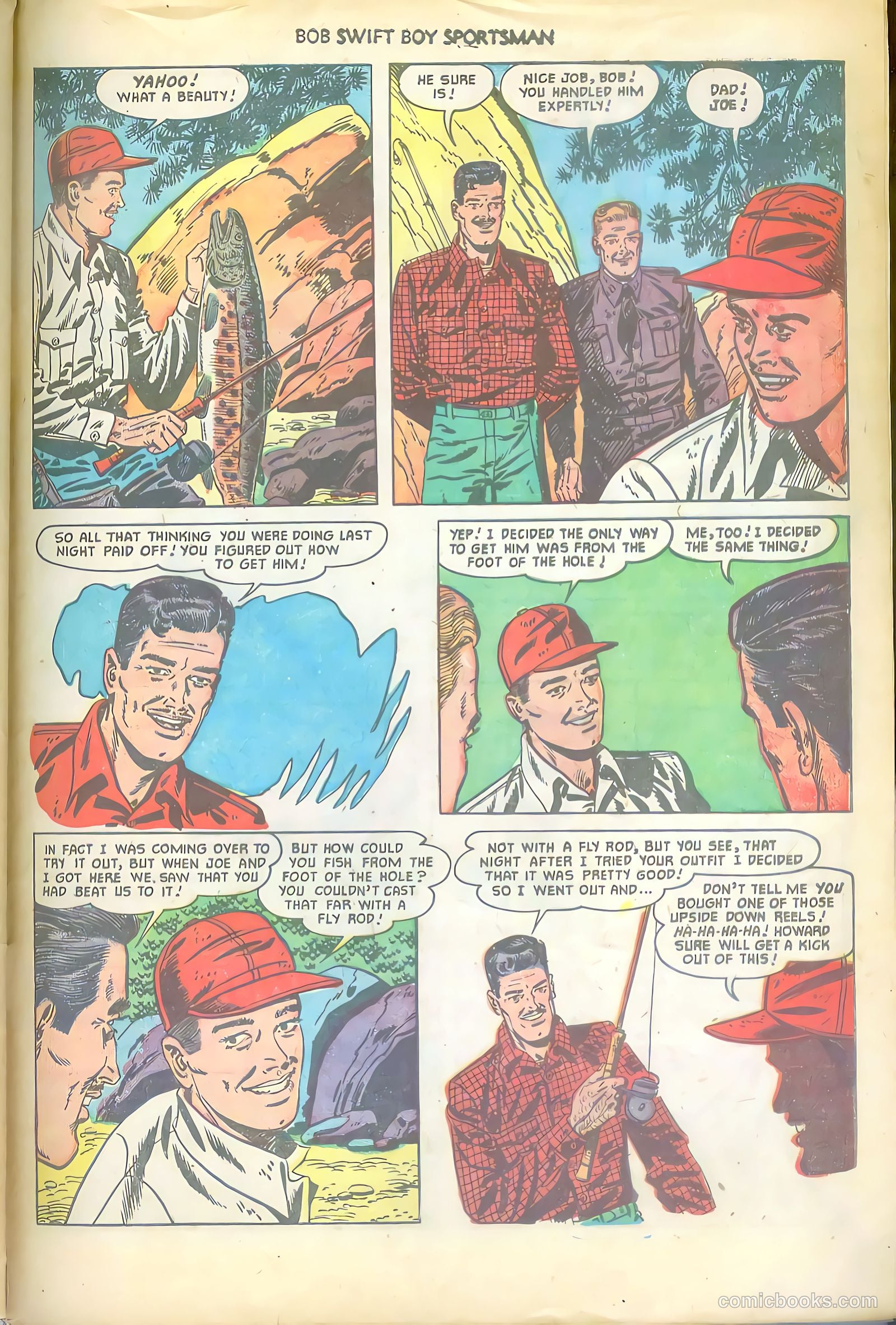 Bob Swift, Boy Sportsman #4 — page 33 of 36