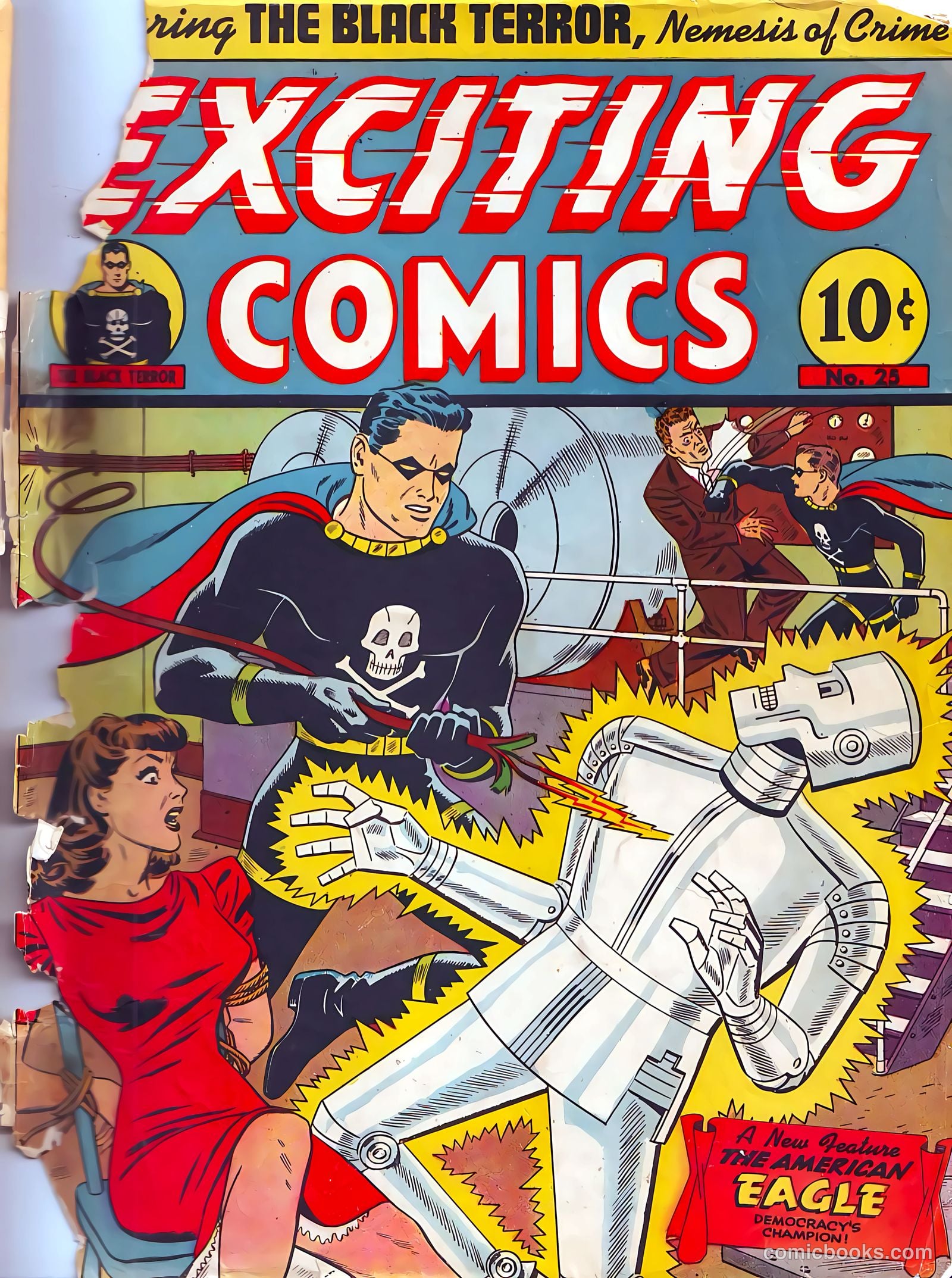 Exciting Comics #25 — page 1 of 68