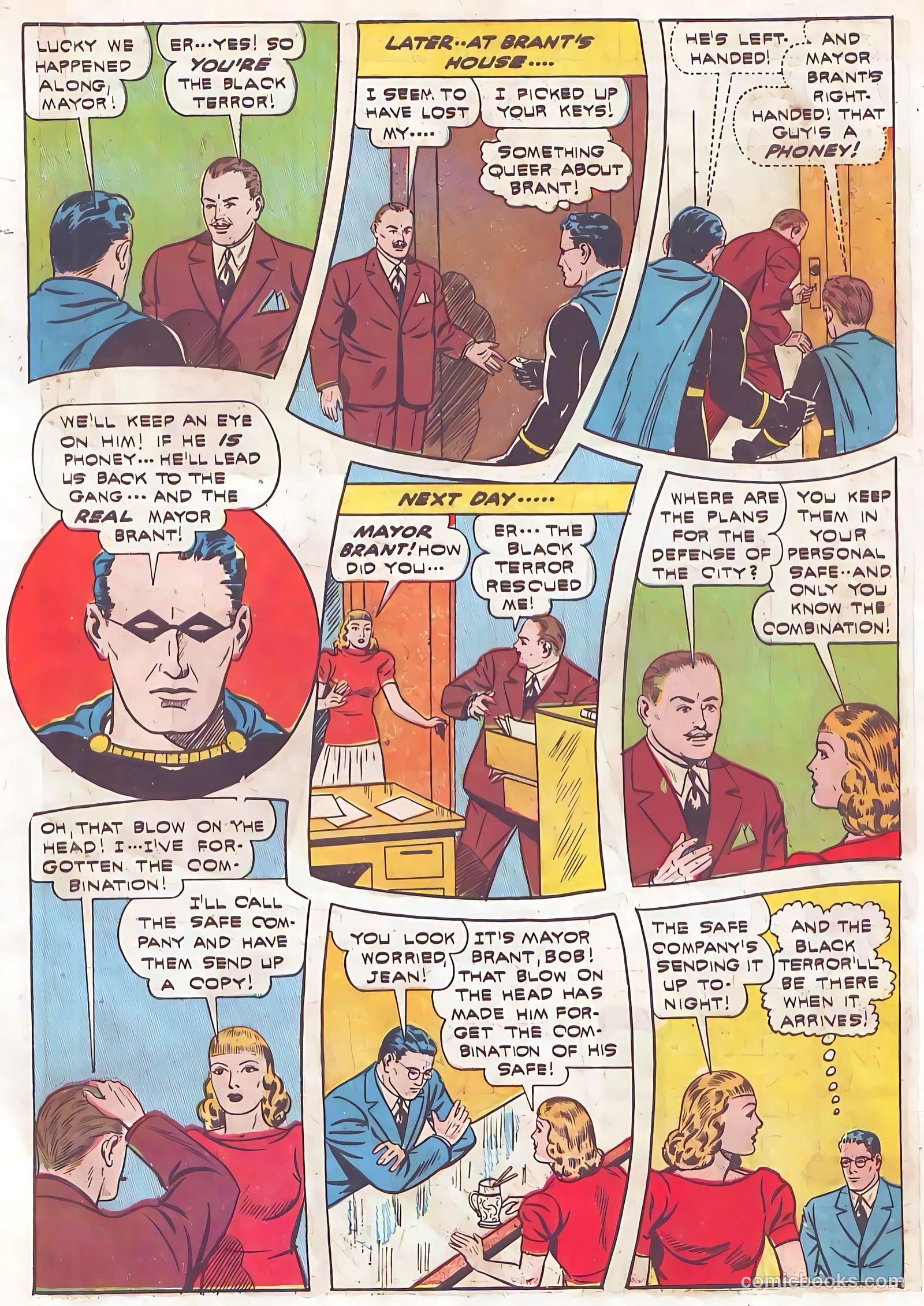 Exciting Comics #25 — page 7 of 68