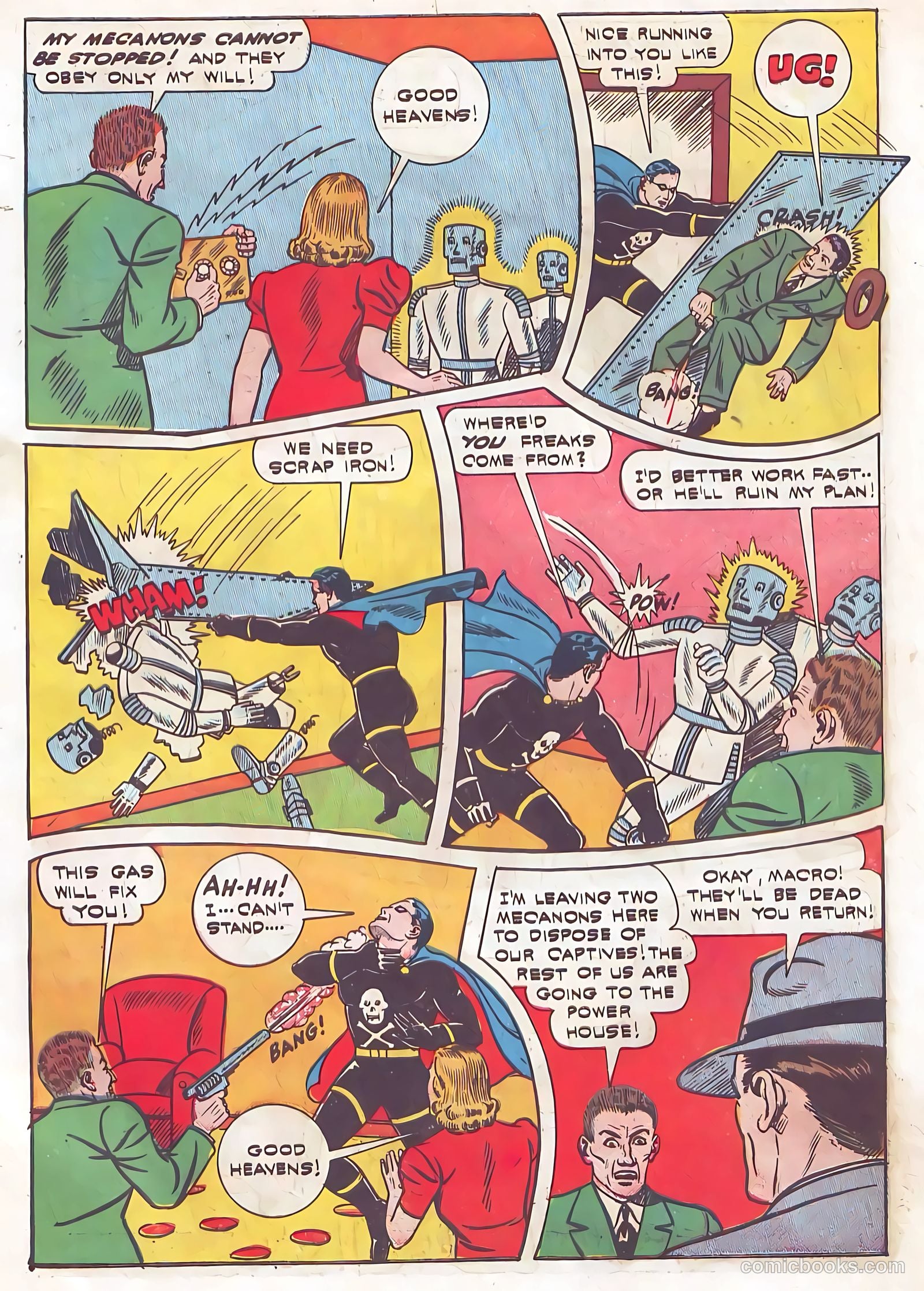 Exciting Comics #25 — page 11 of 68