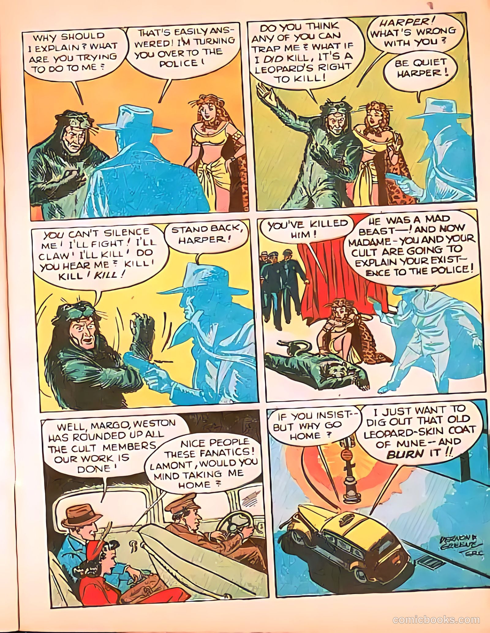 Shadow Comics #2 — page 14 of 14