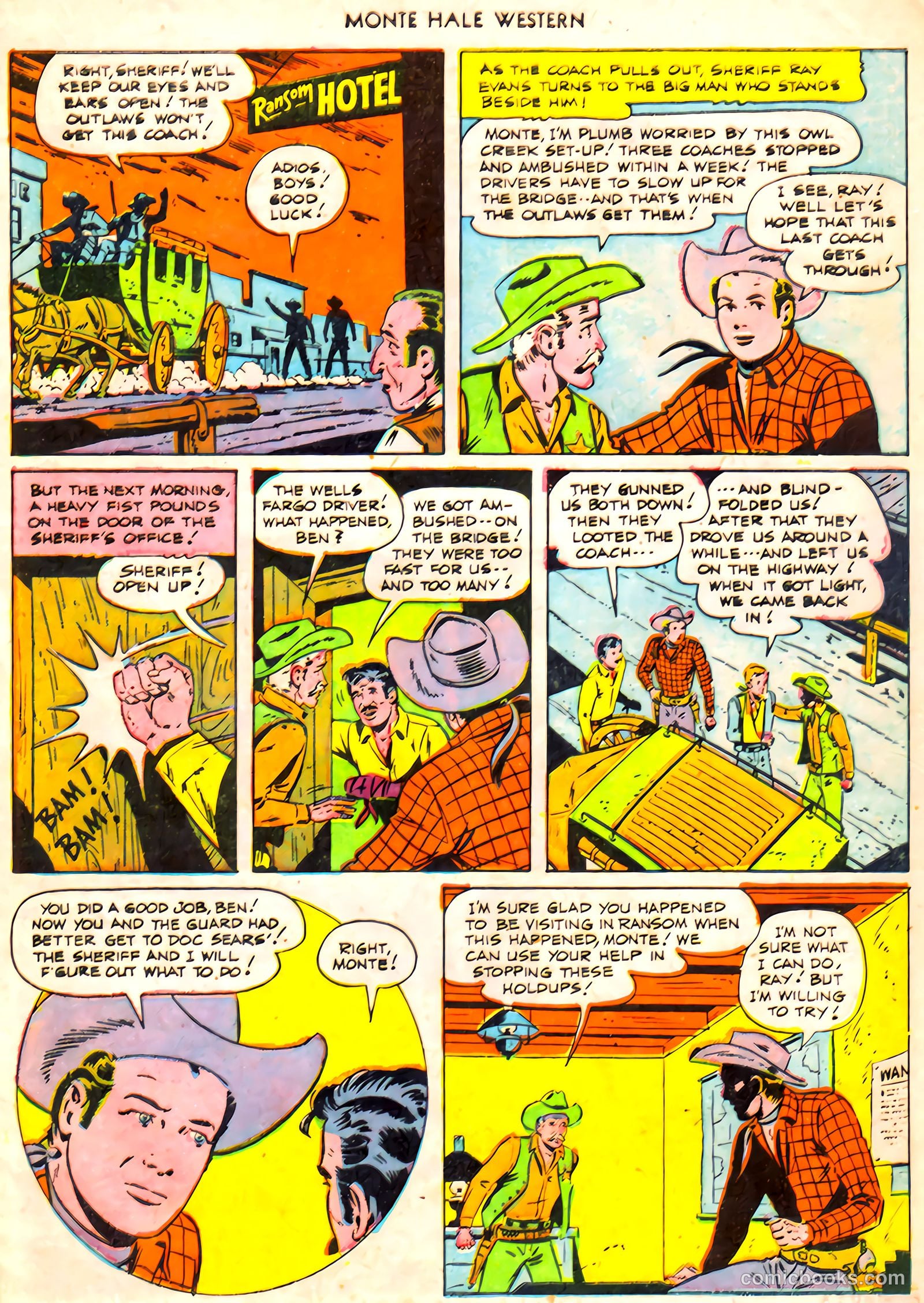 Monte Hale Western #61 — page 5 of 36