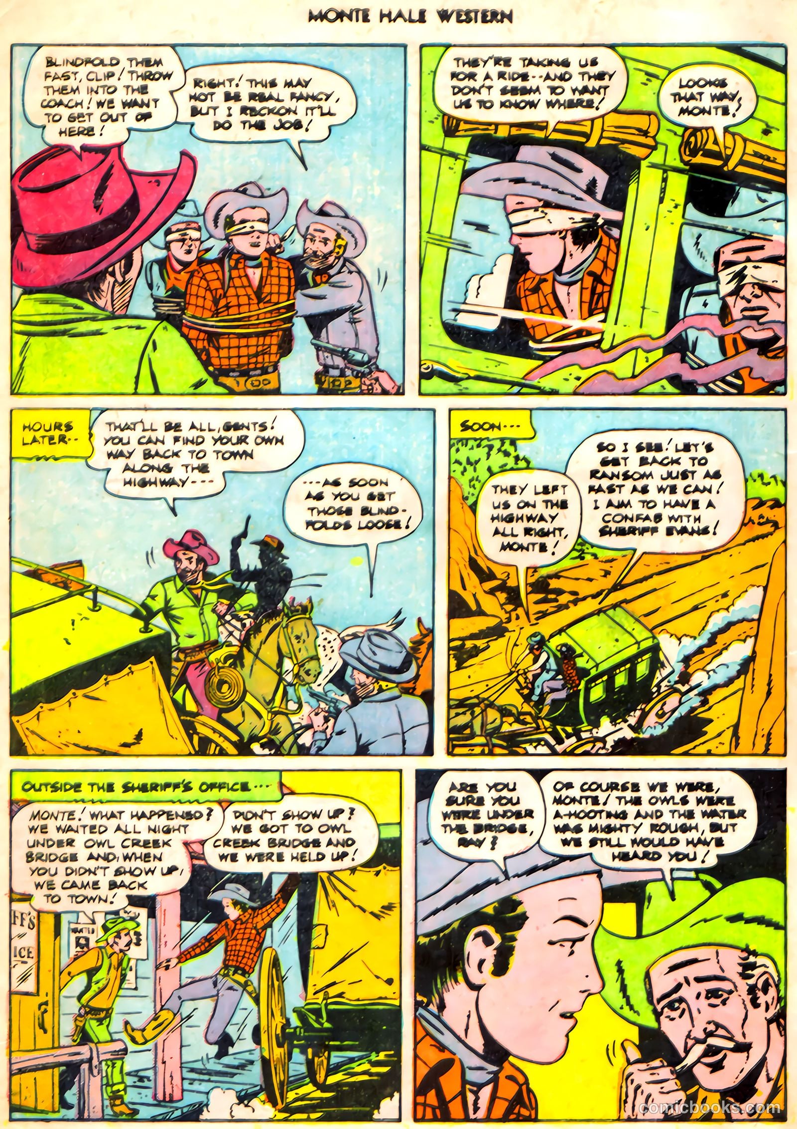 Monte Hale Western #61 — page 8 of 36