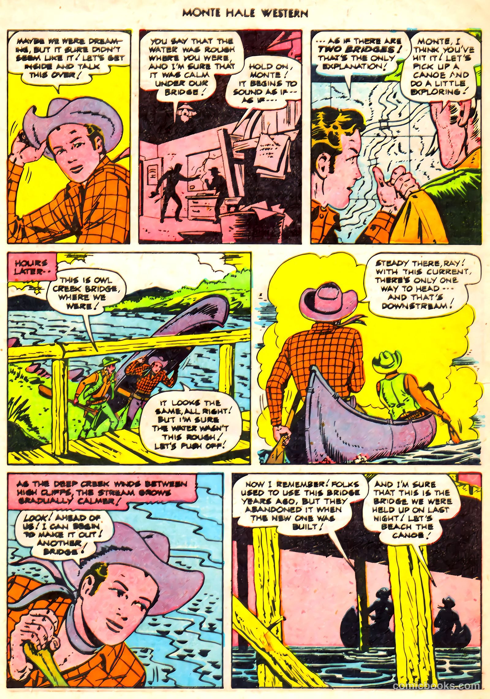 Monte Hale Western #61 — page 9 of 36