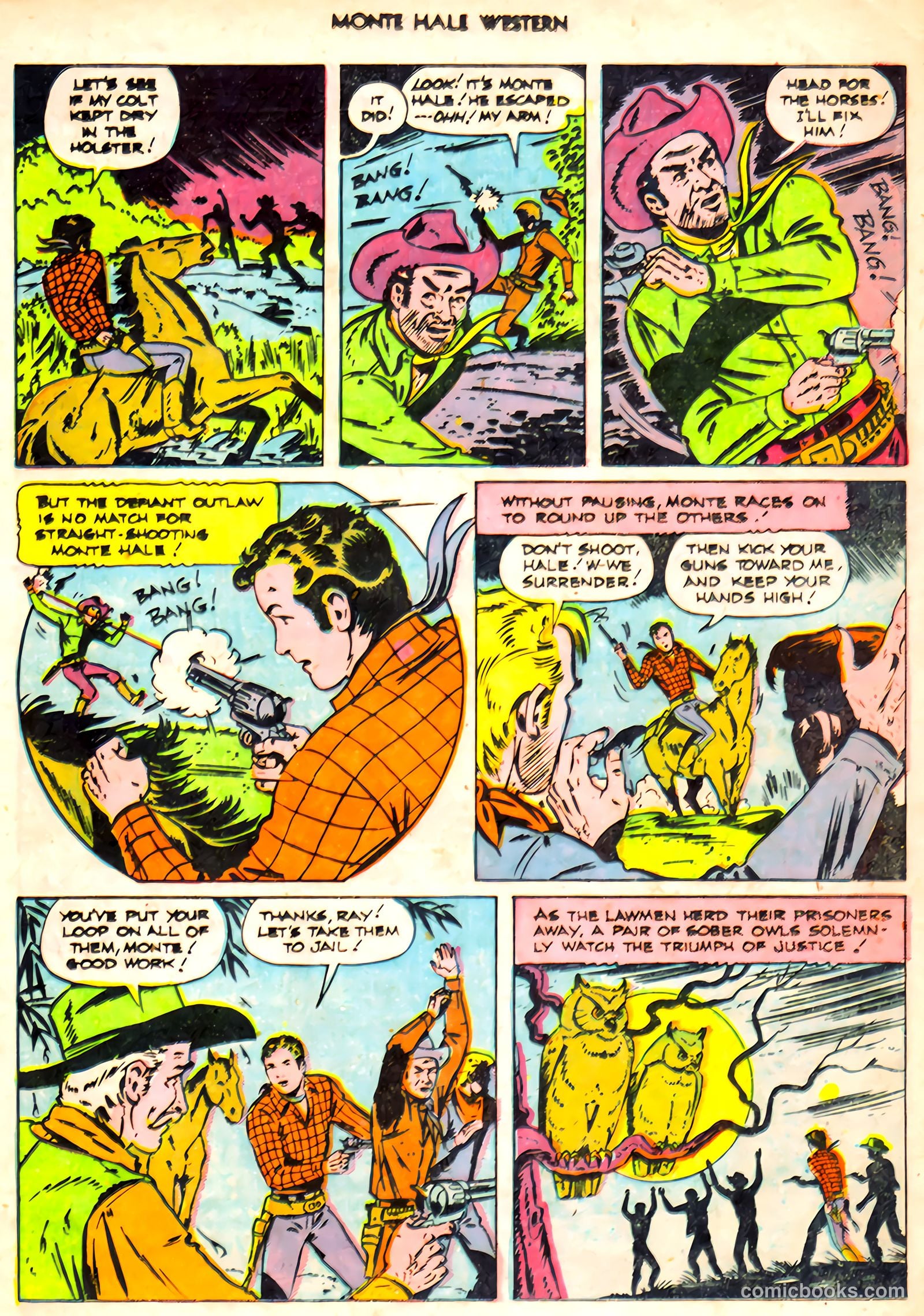 Monte Hale Western #61 — page 13 of 36