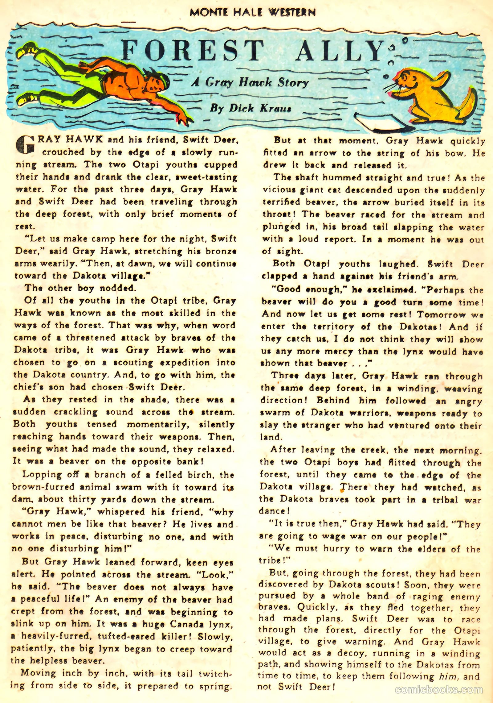 Monte Hale Western #61 — page 15 of 36