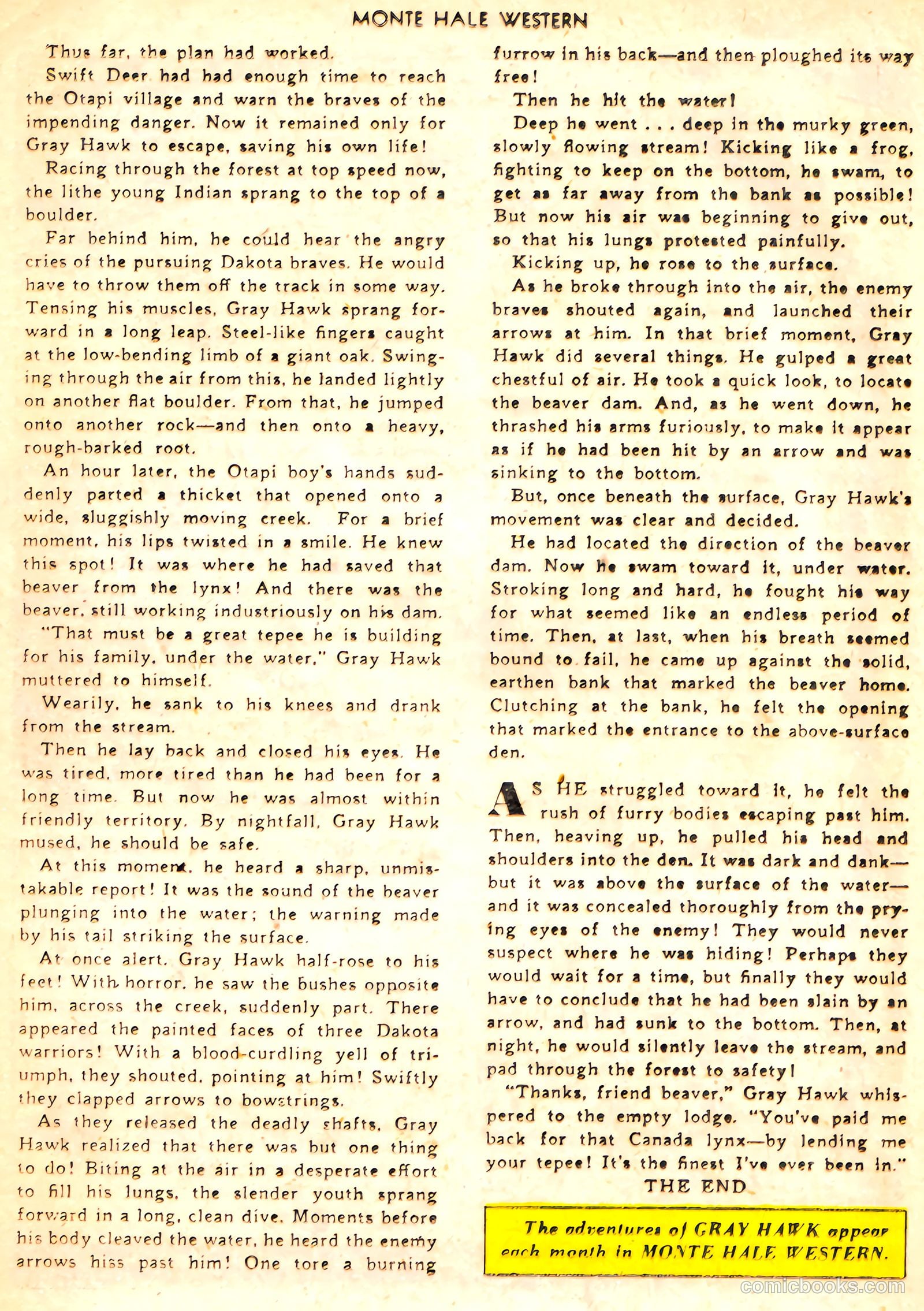 Monte Hale Western #61 — page 16 of 36