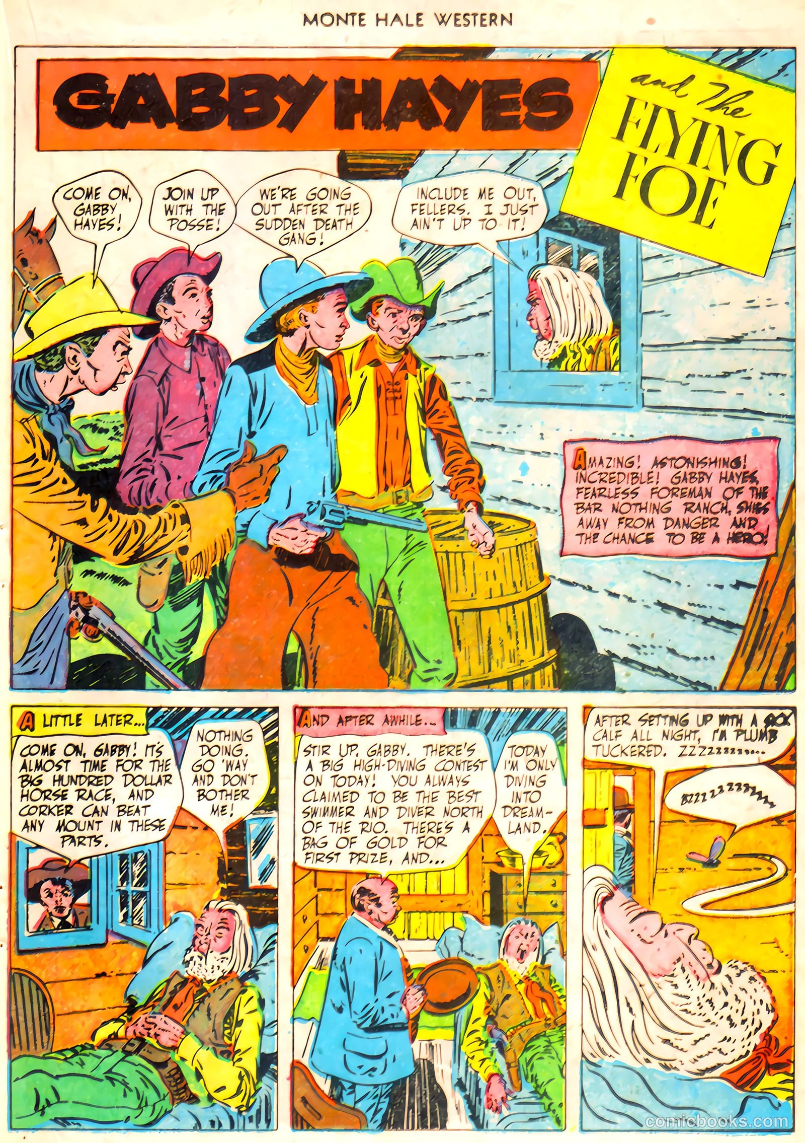 Monte Hale Western #61 — page 19 of 36