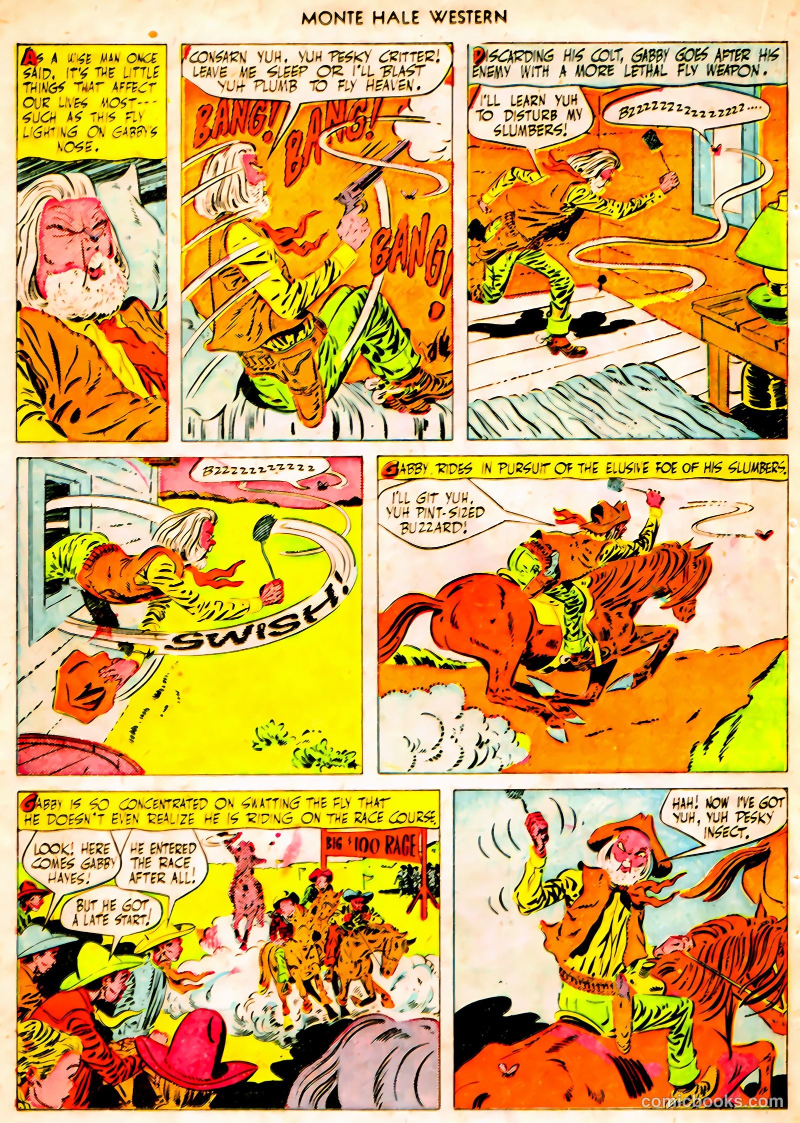 Monte Hale Western #61 — page 20 of 36