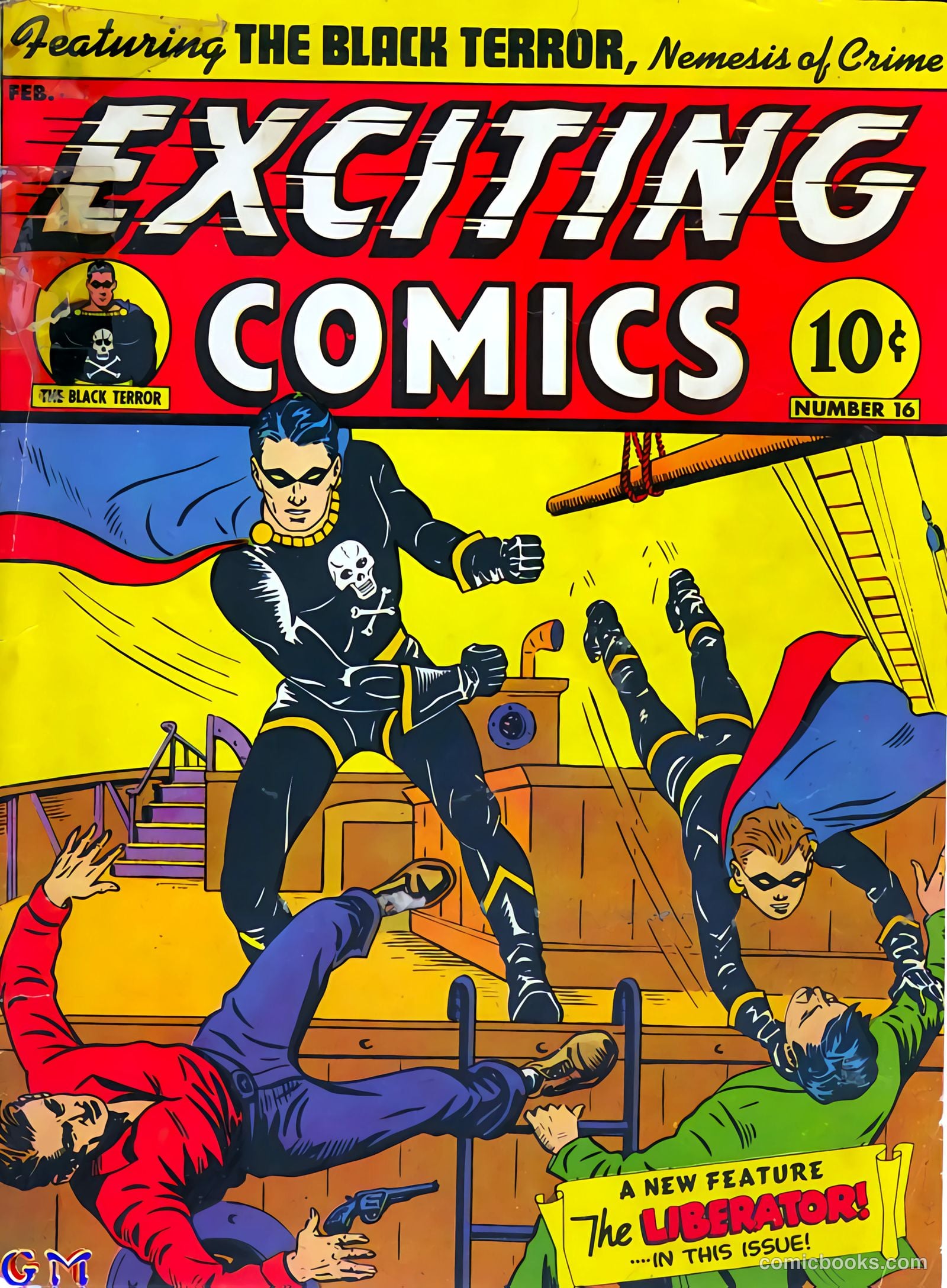 Exciting Comics #16 — page 1 of 68