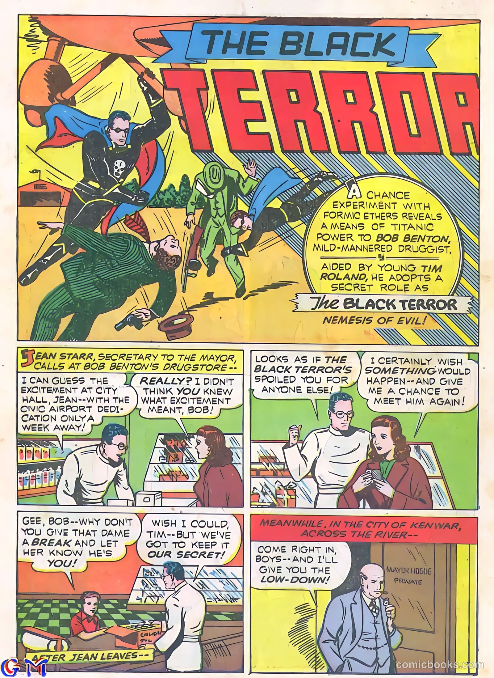 Exciting Comics #16 — page 3 of 68