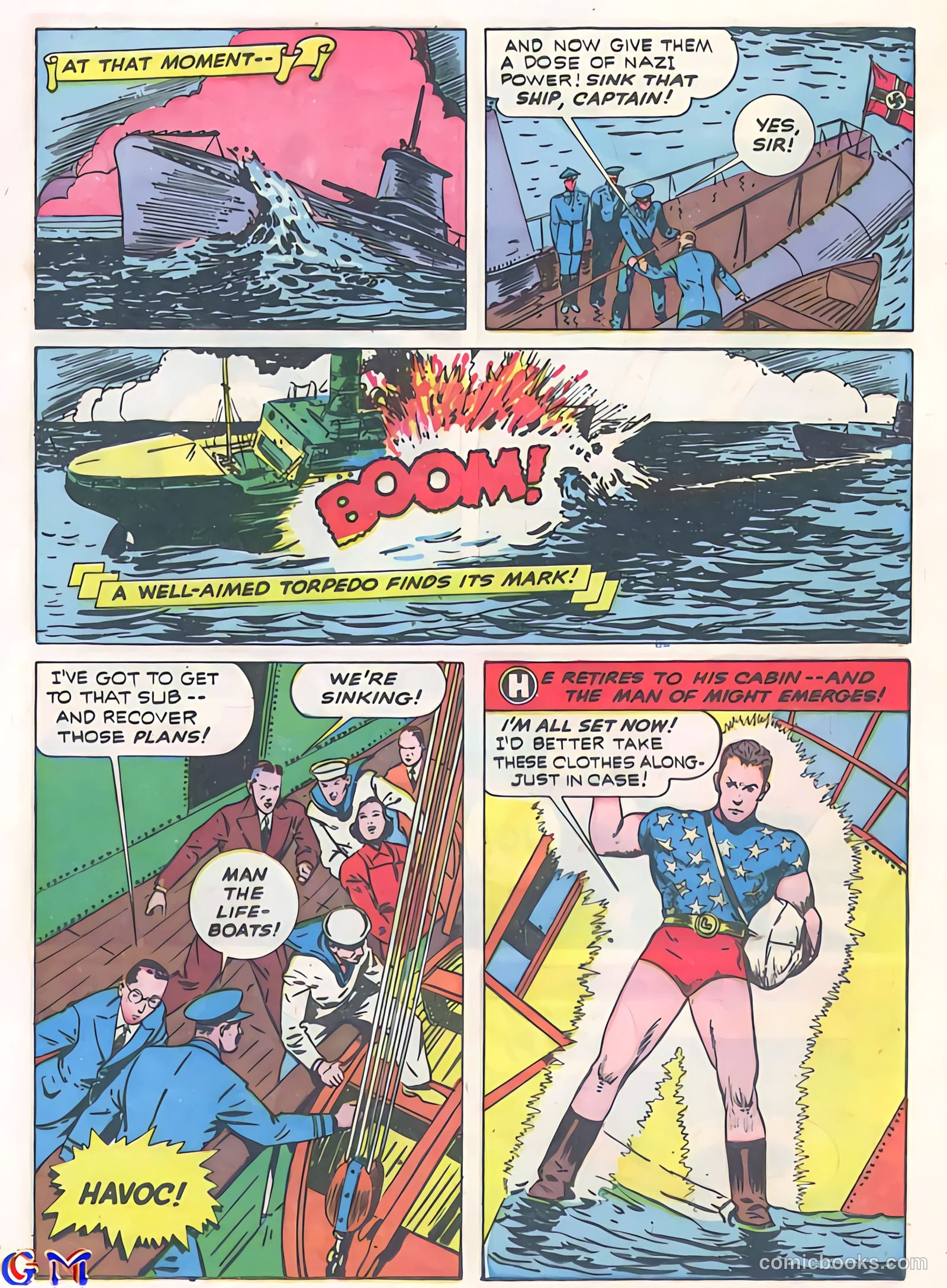 Exciting Comics #16 — page 23 of 68