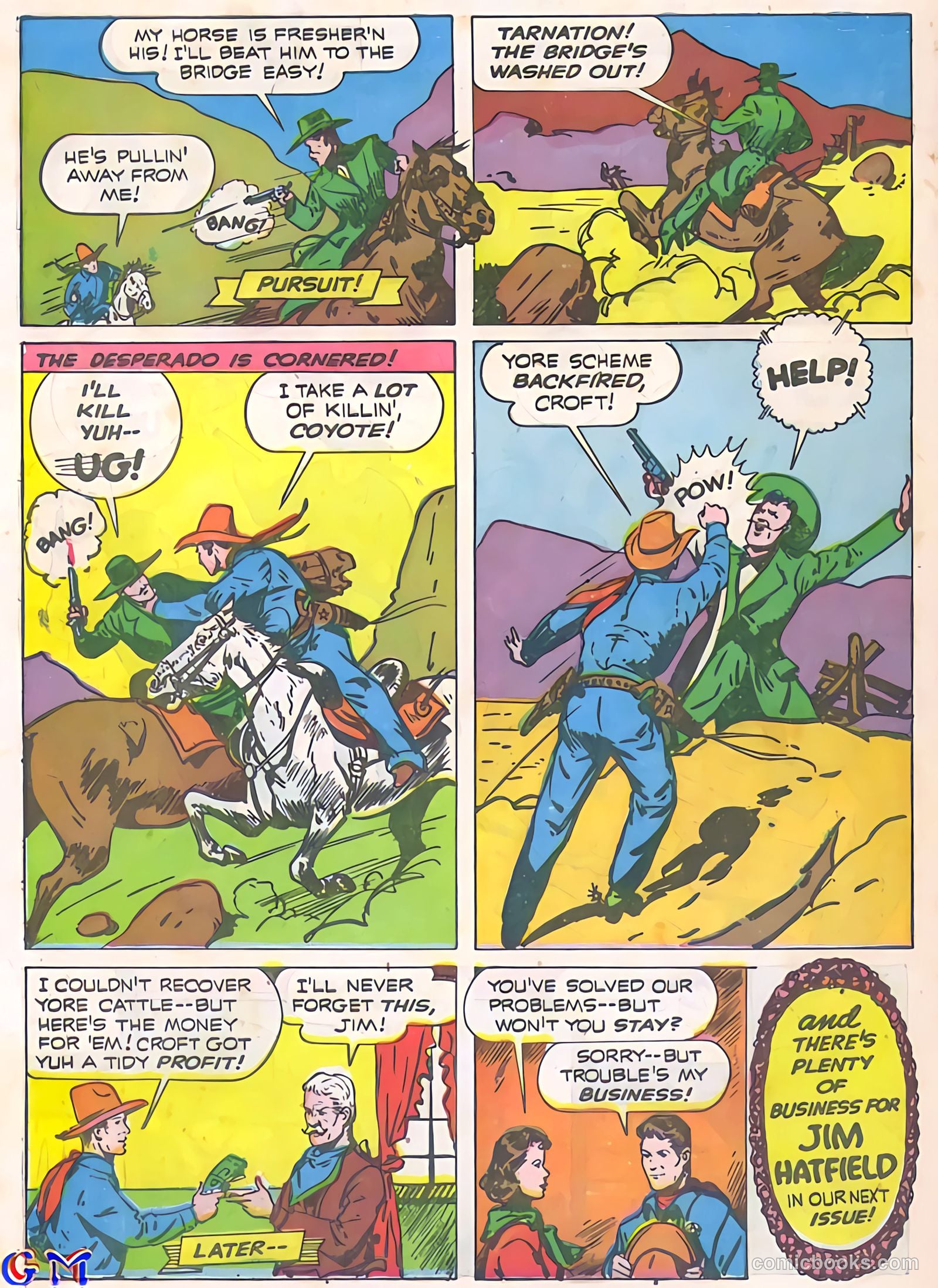 Exciting Comics #16 — page 66 of 68