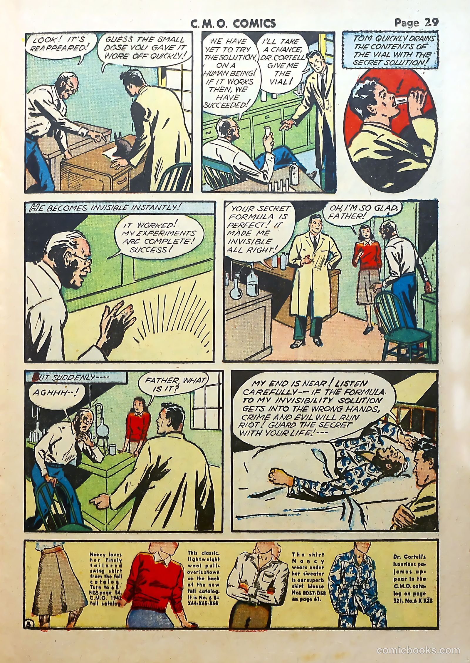 C-M-O Comics #1 — page 31 of 68