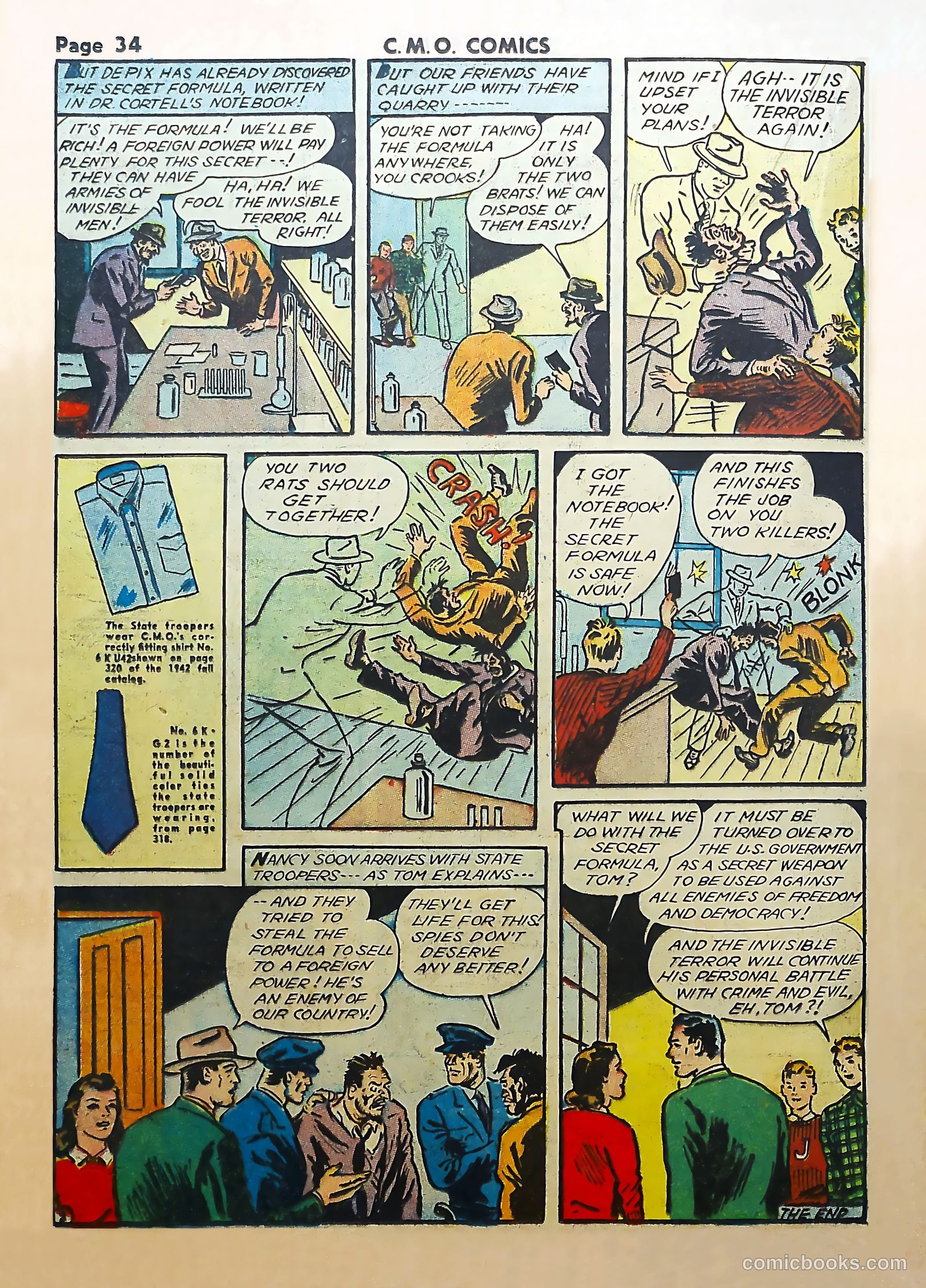 C-M-O Comics #1 — page 36 of 68