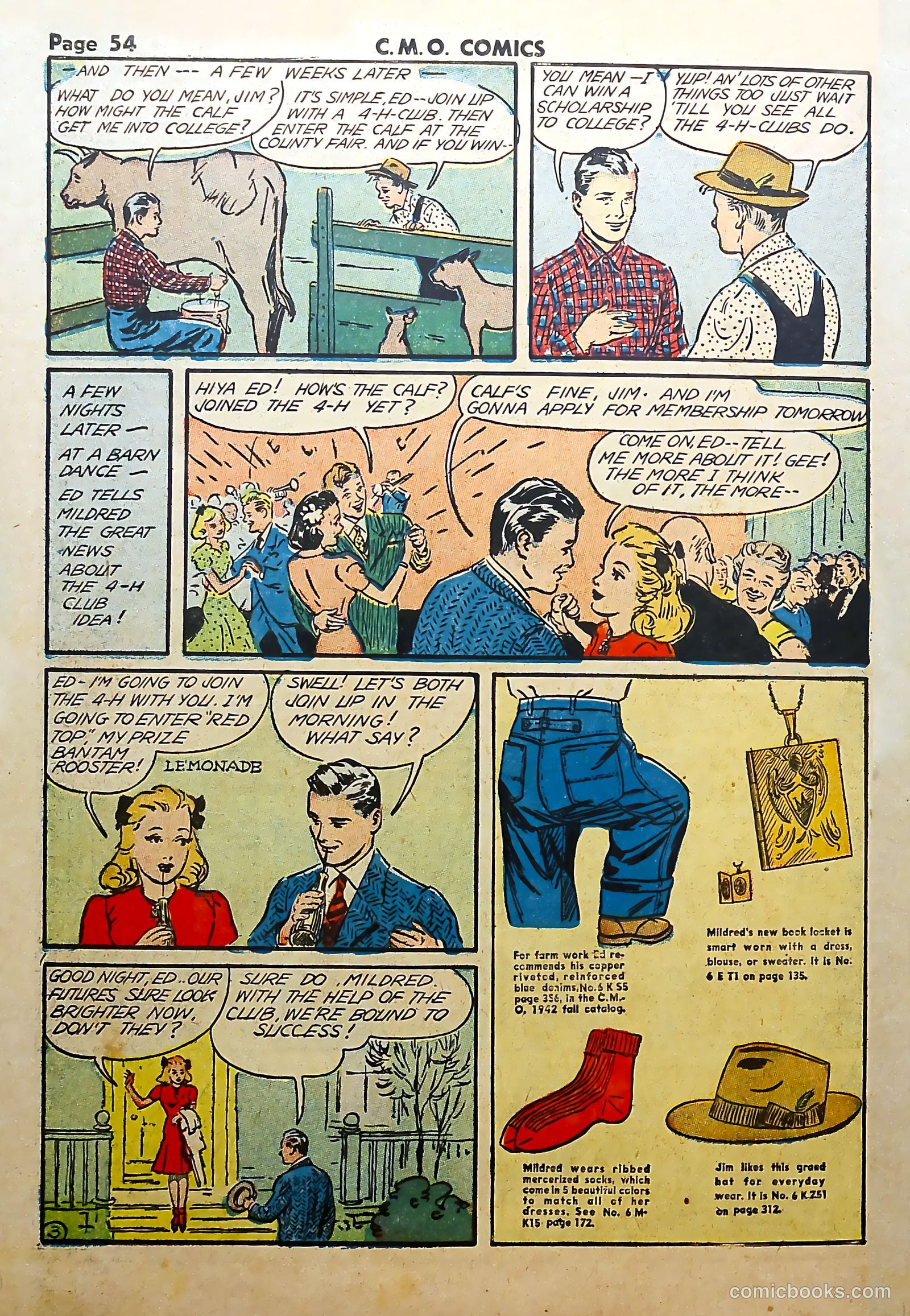 C-M-O Comics #1 — page 56 of 68