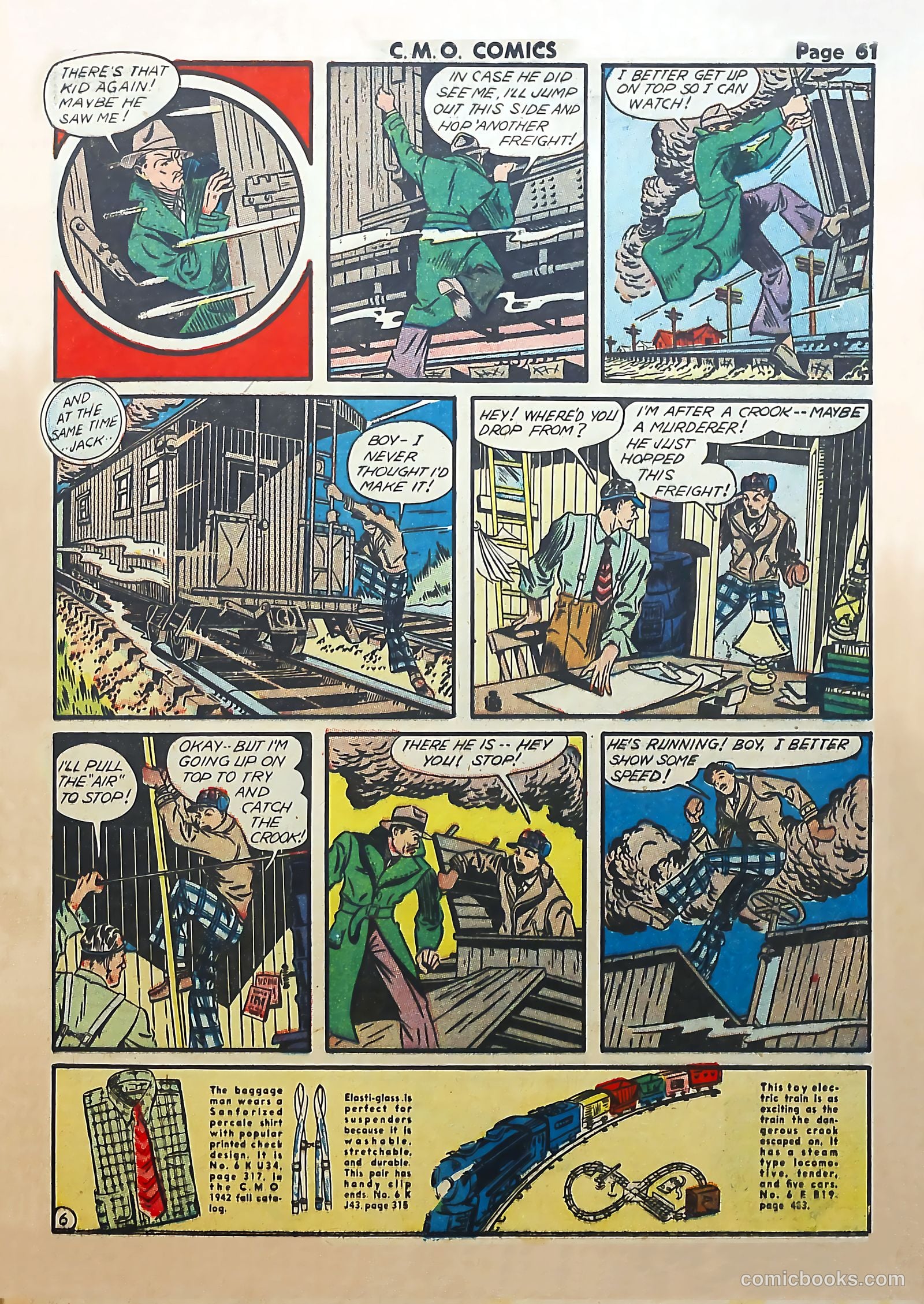 C-M-O Comics #1 — page 63 of 68