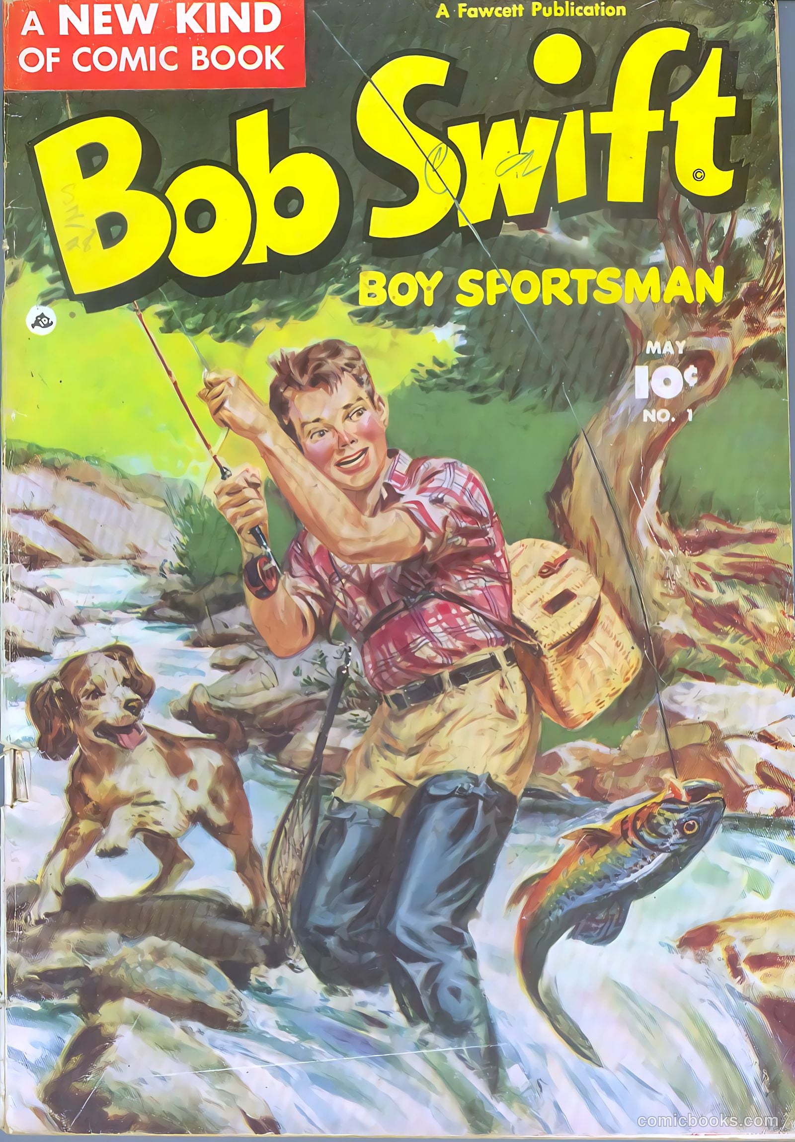 Bob Swift, Boy Sportsman #1 — page 1 of 36