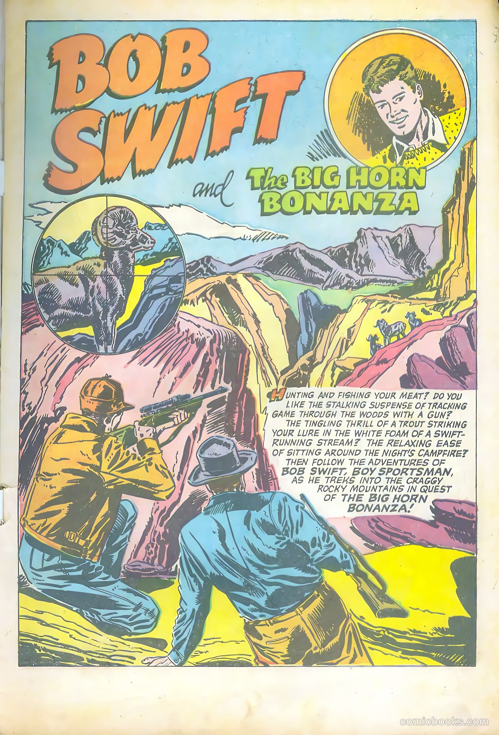 Bob Swift, Boy Sportsman #1 — page 3 of 36