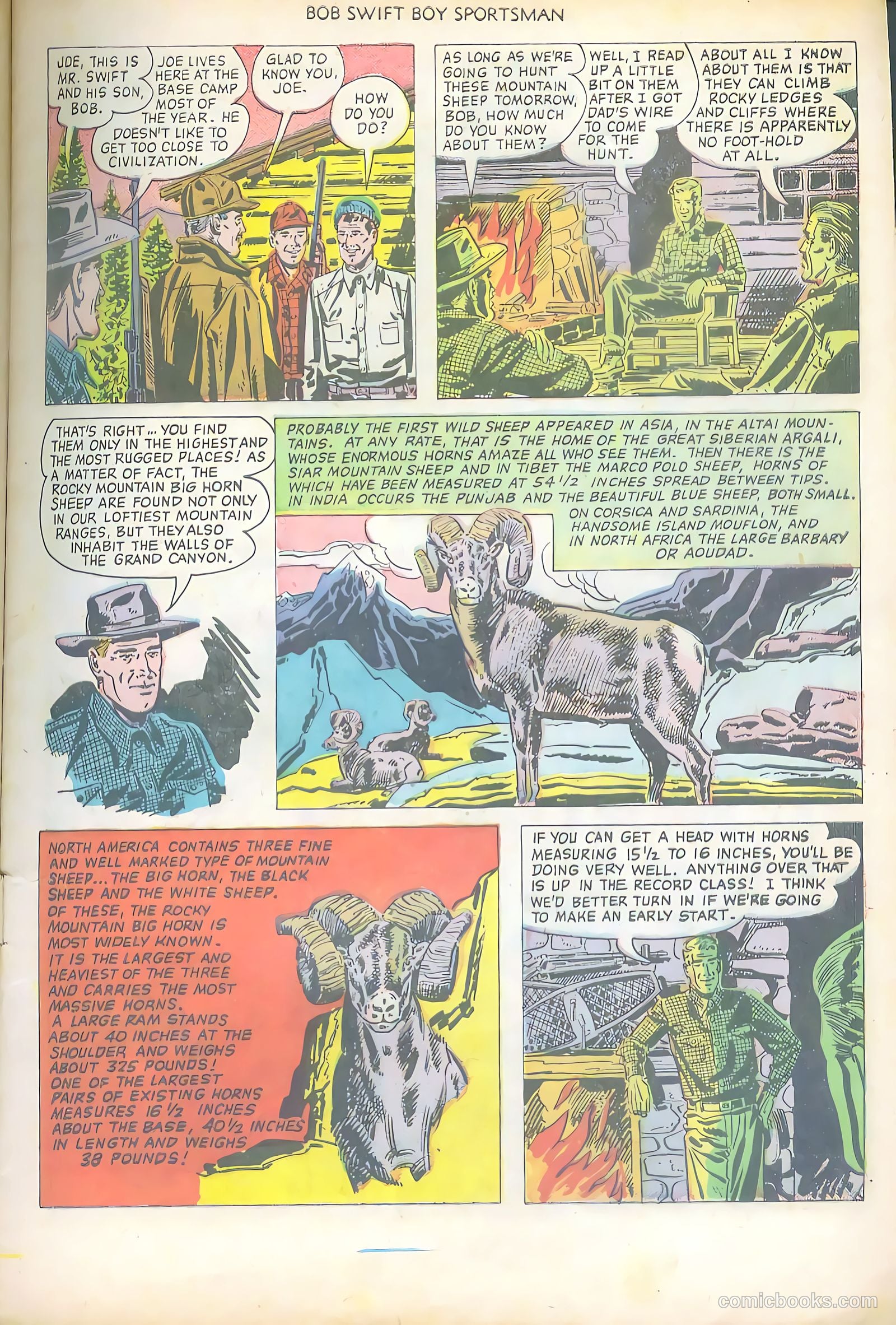 Bob Swift, Boy Sportsman #1 — page 9 of 36