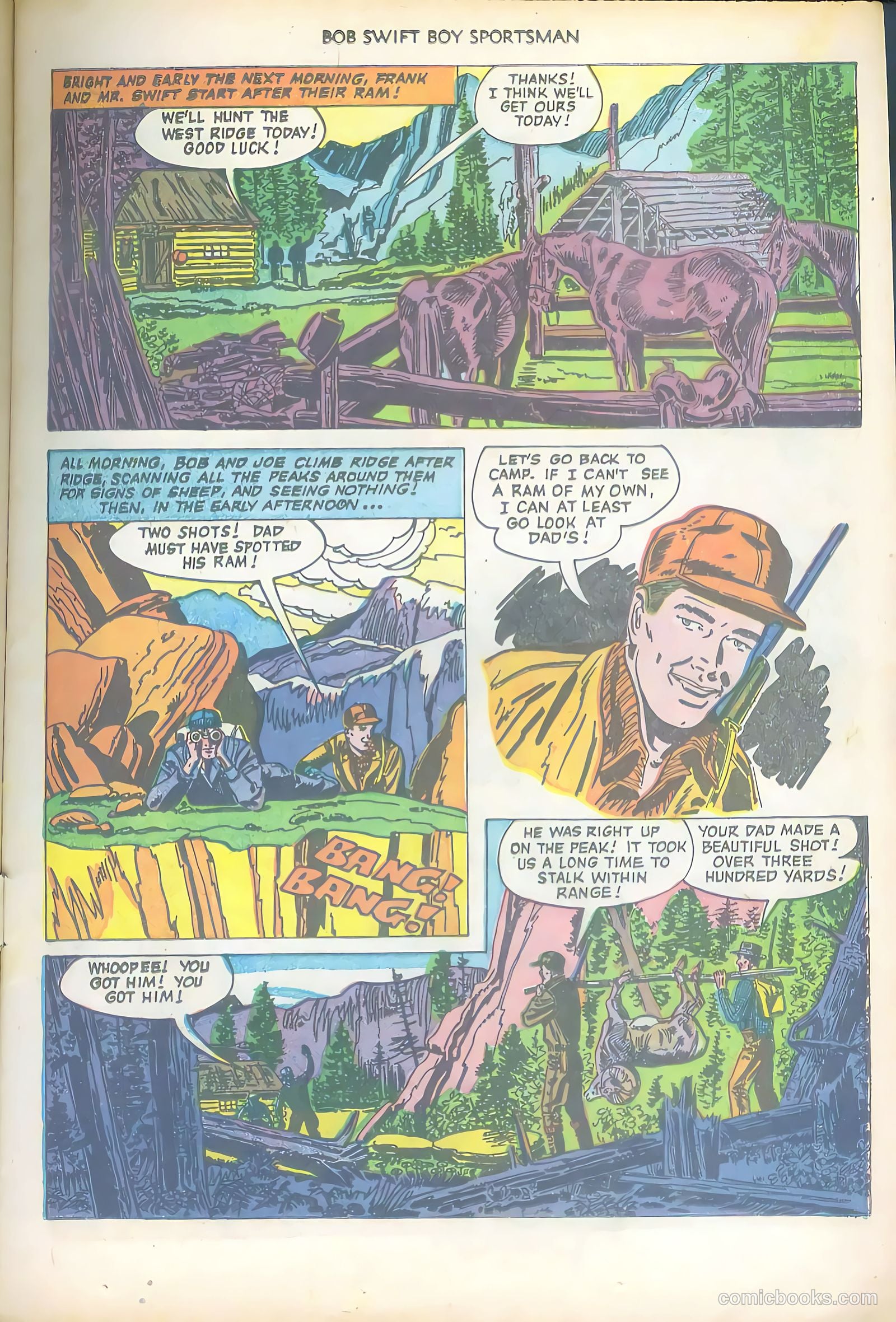 Bob Swift, Boy Sportsman #1 — page 11 of 36