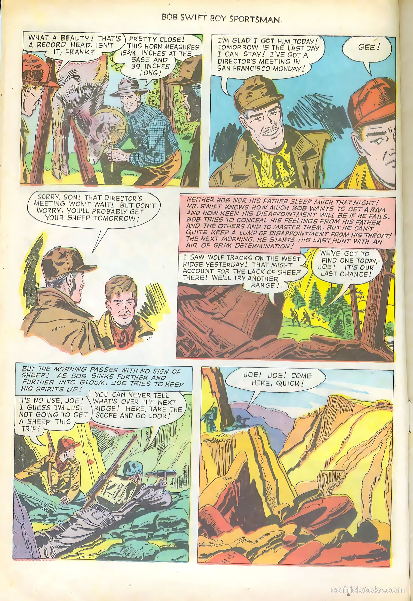 Bob Swift, Boy Sportsman #1 — page 12 of 36
