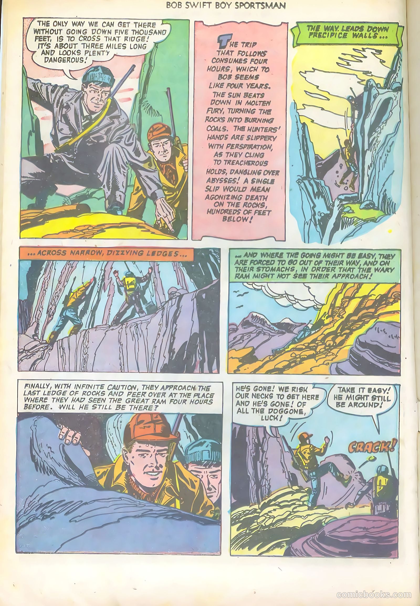 Bob Swift, Boy Sportsman #1 — page 14 of 36
