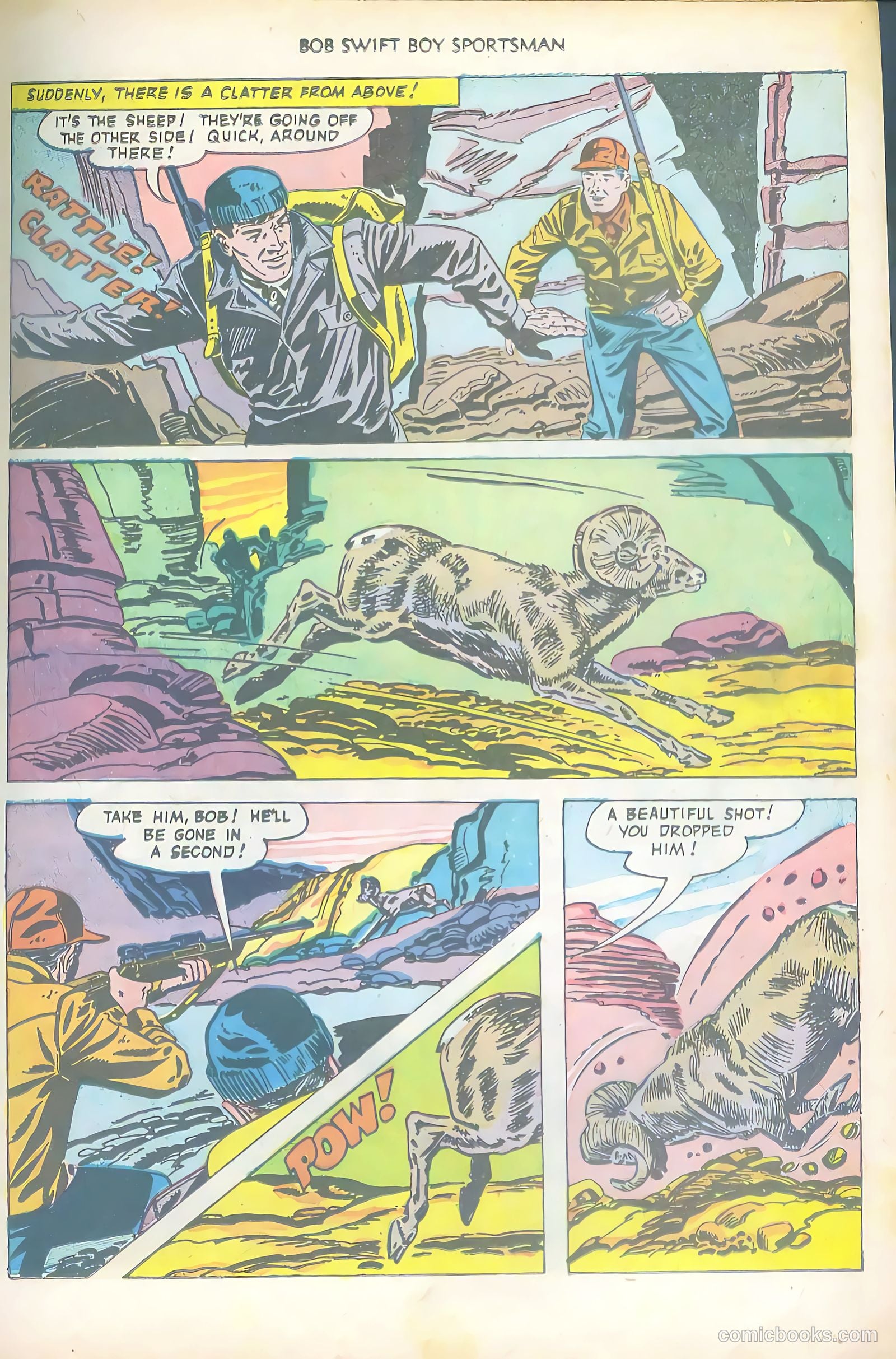 Bob Swift, Boy Sportsman #1 — page 15 of 36