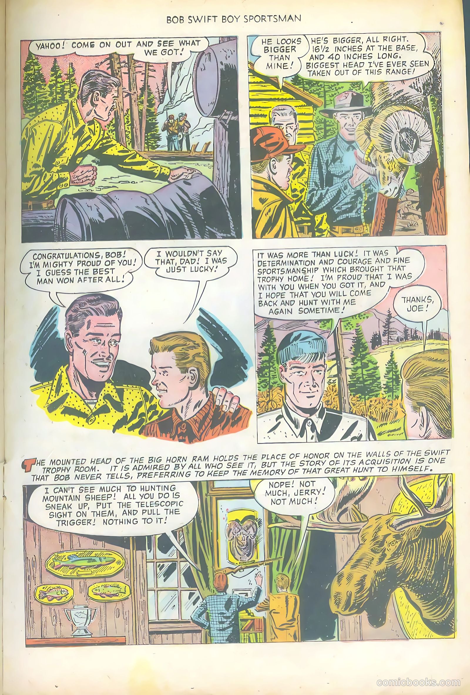 Bob Swift, Boy Sportsman #1 — page 17 of 36