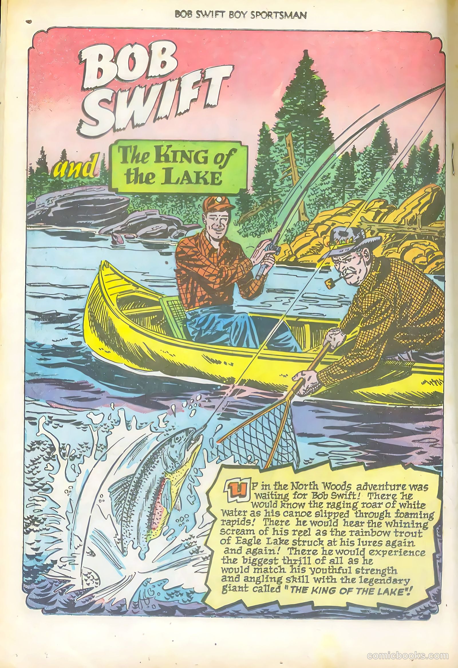 Bob Swift, Boy Sportsman #1 — page 18 of 36