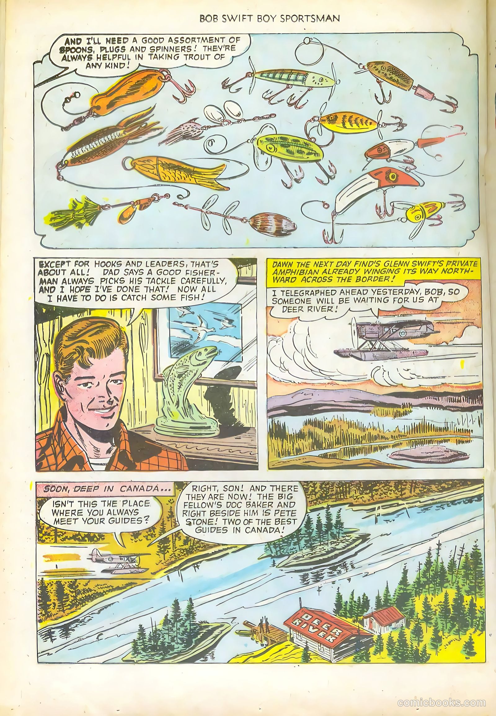 Bob Swift, Boy Sportsman #1 — page 20 of 36