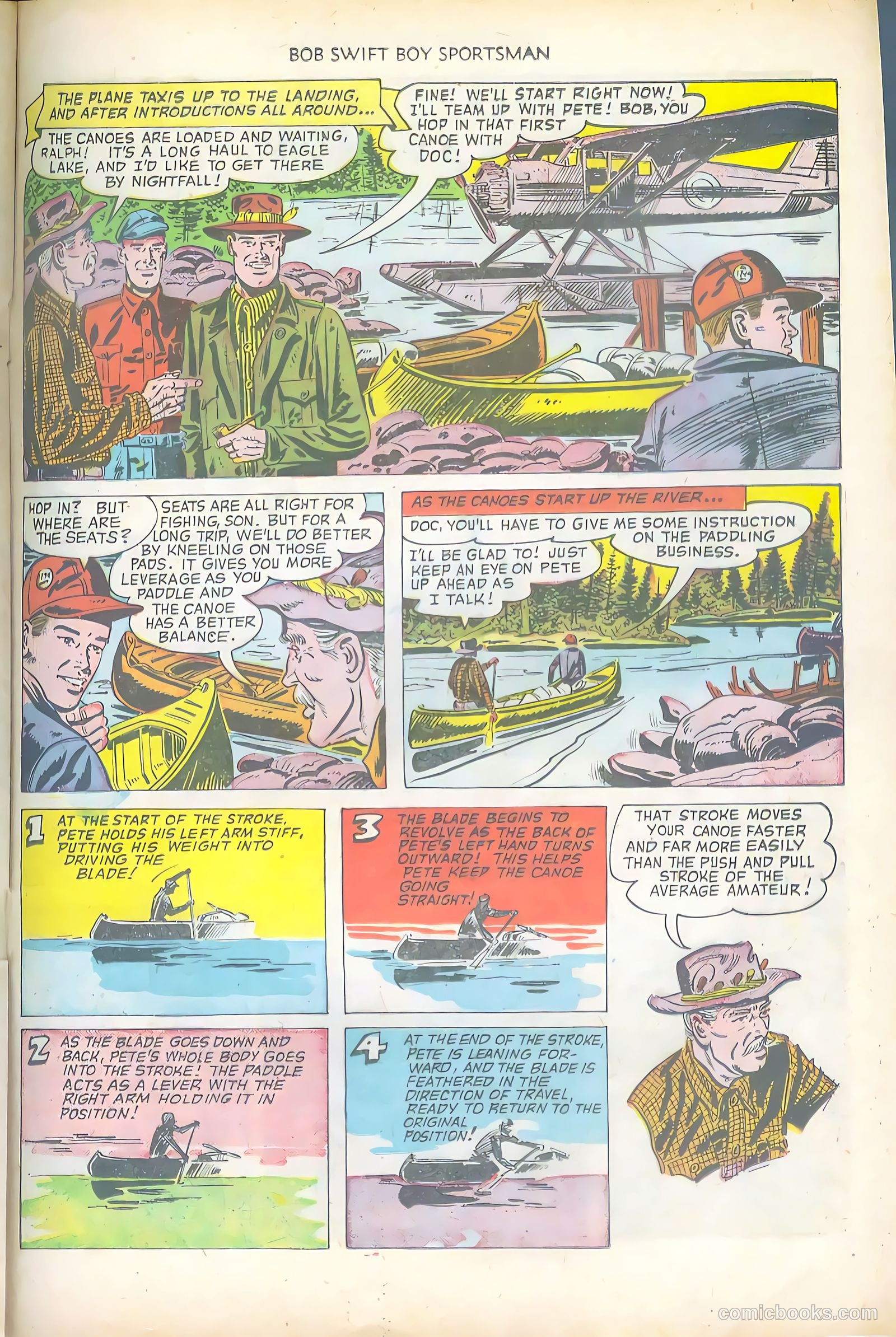 Bob Swift, Boy Sportsman #1 — page 21 of 36