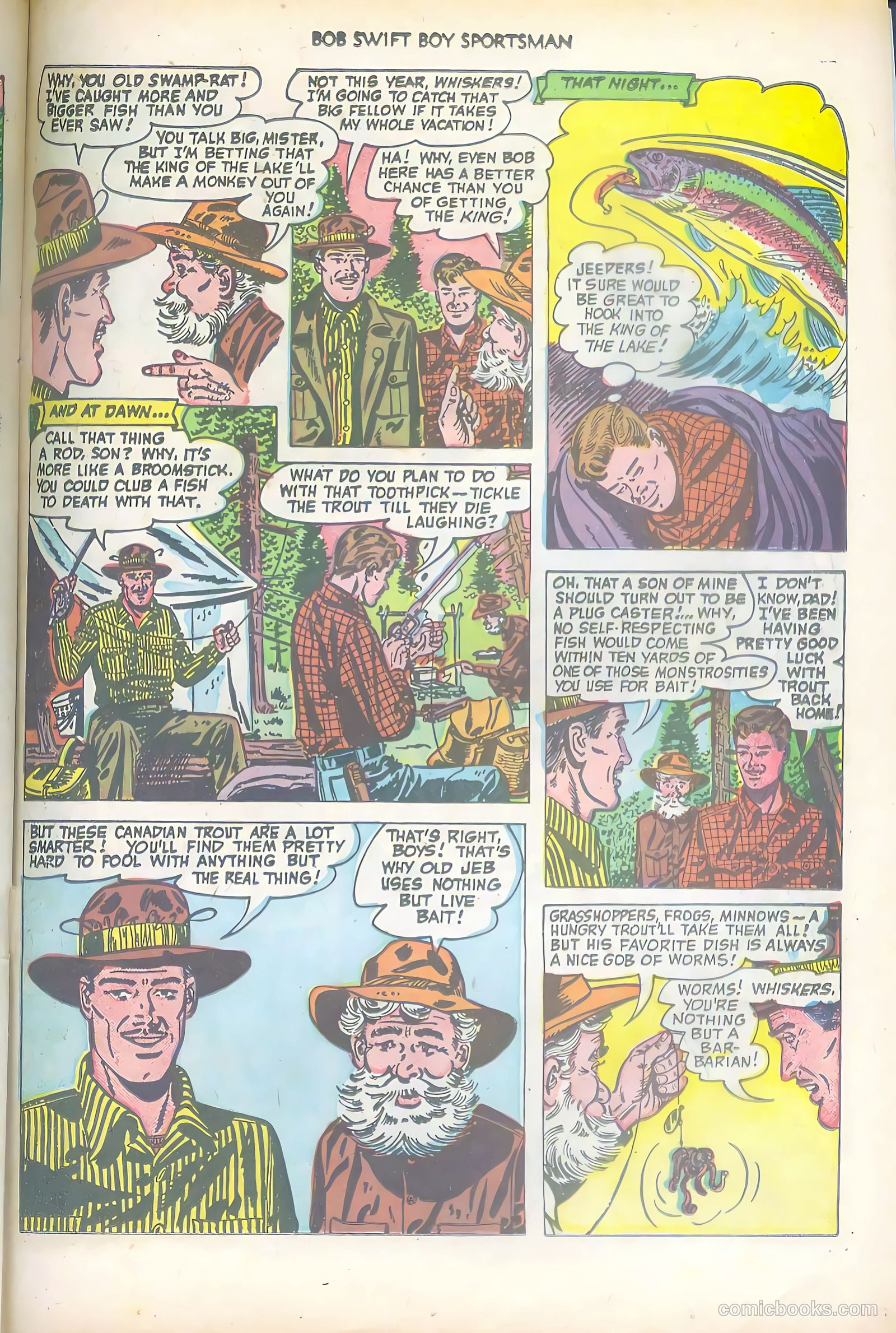 Bob Swift, Boy Sportsman #1 — page 23 of 36
