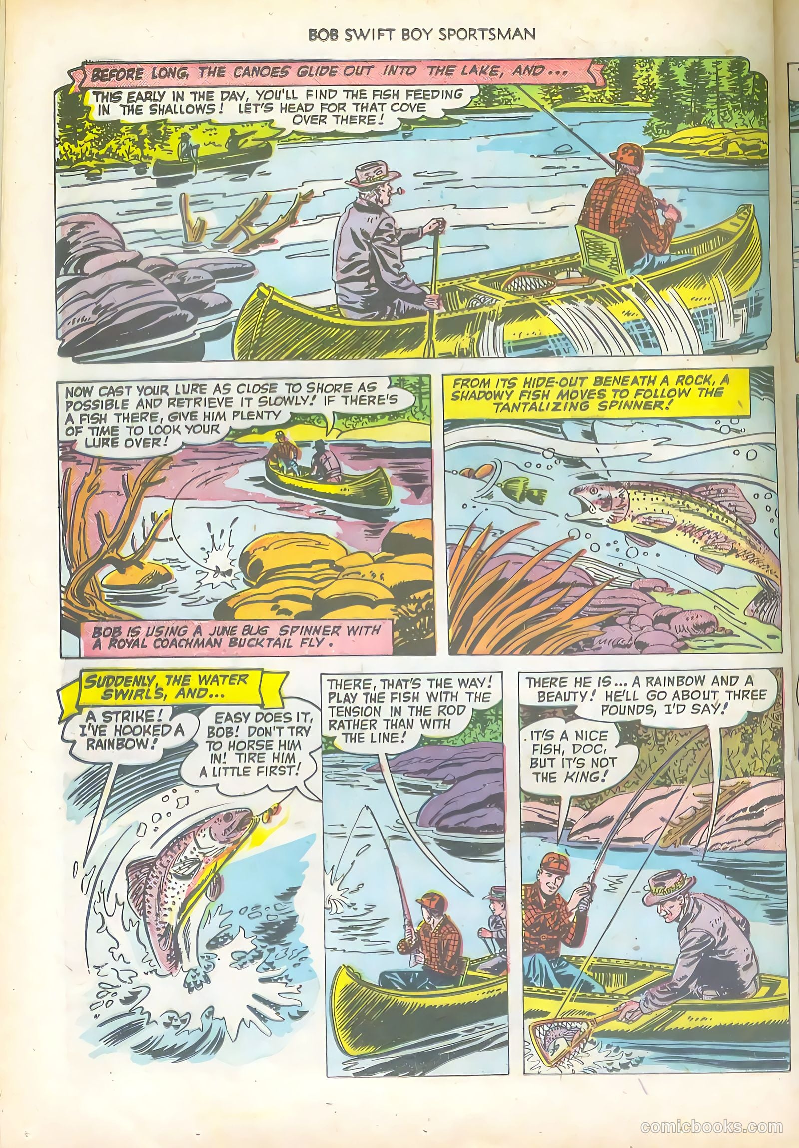 Bob Swift, Boy Sportsman #1 — page 24 of 36