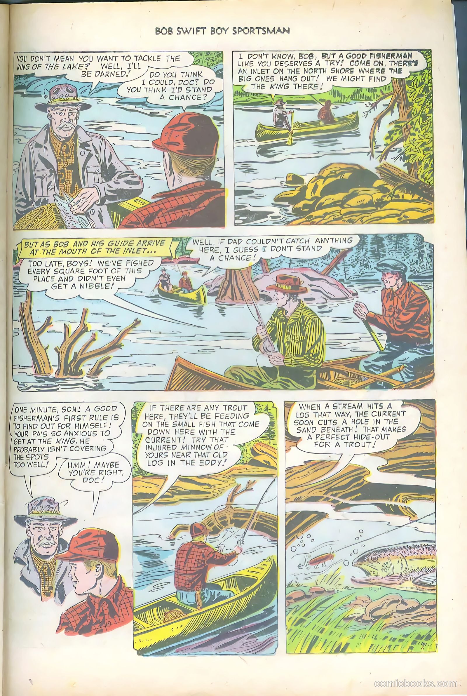 Bob Swift, Boy Sportsman #1 — page 25 of 36