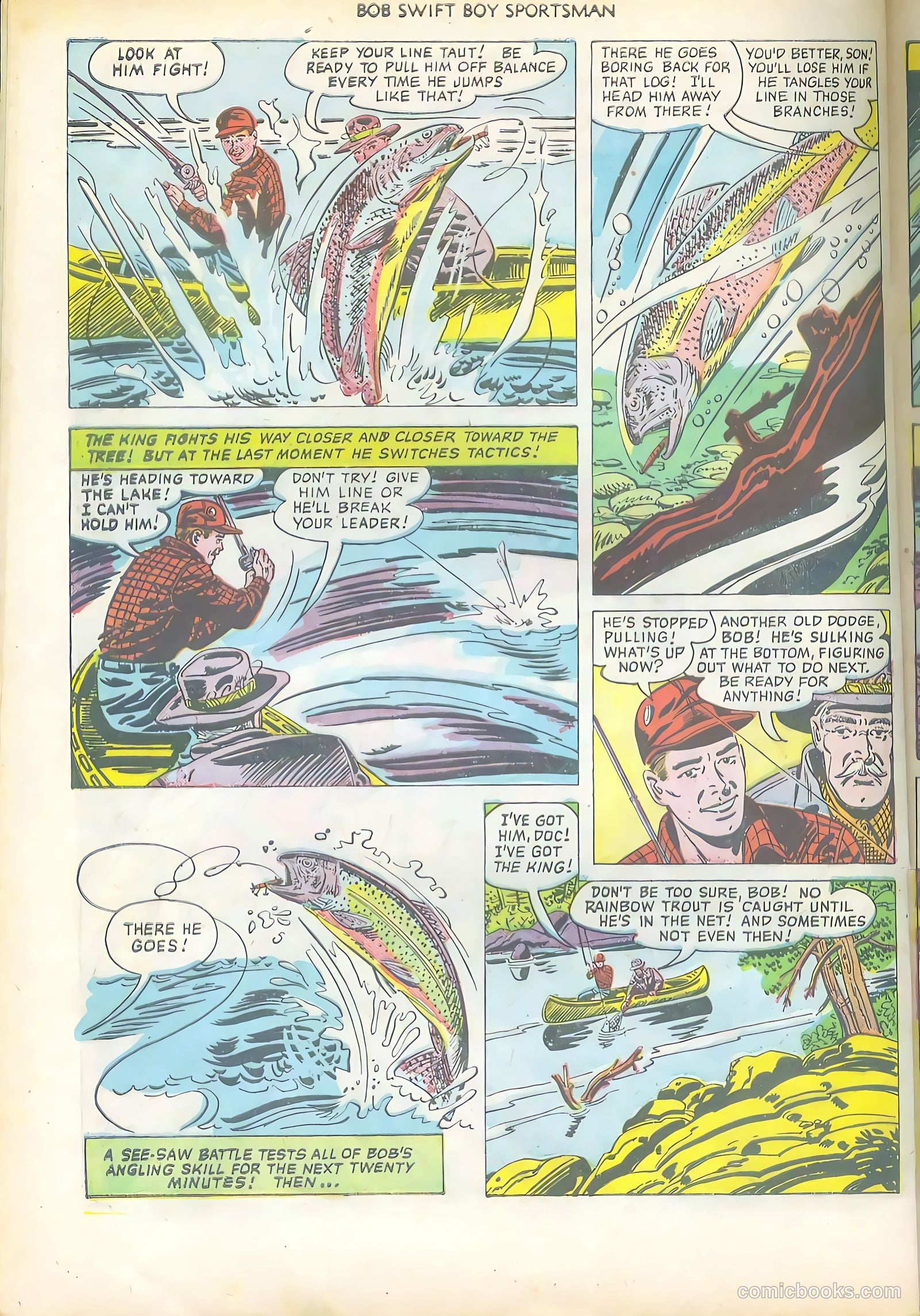 Bob Swift, Boy Sportsman #1 — page 28 of 36
