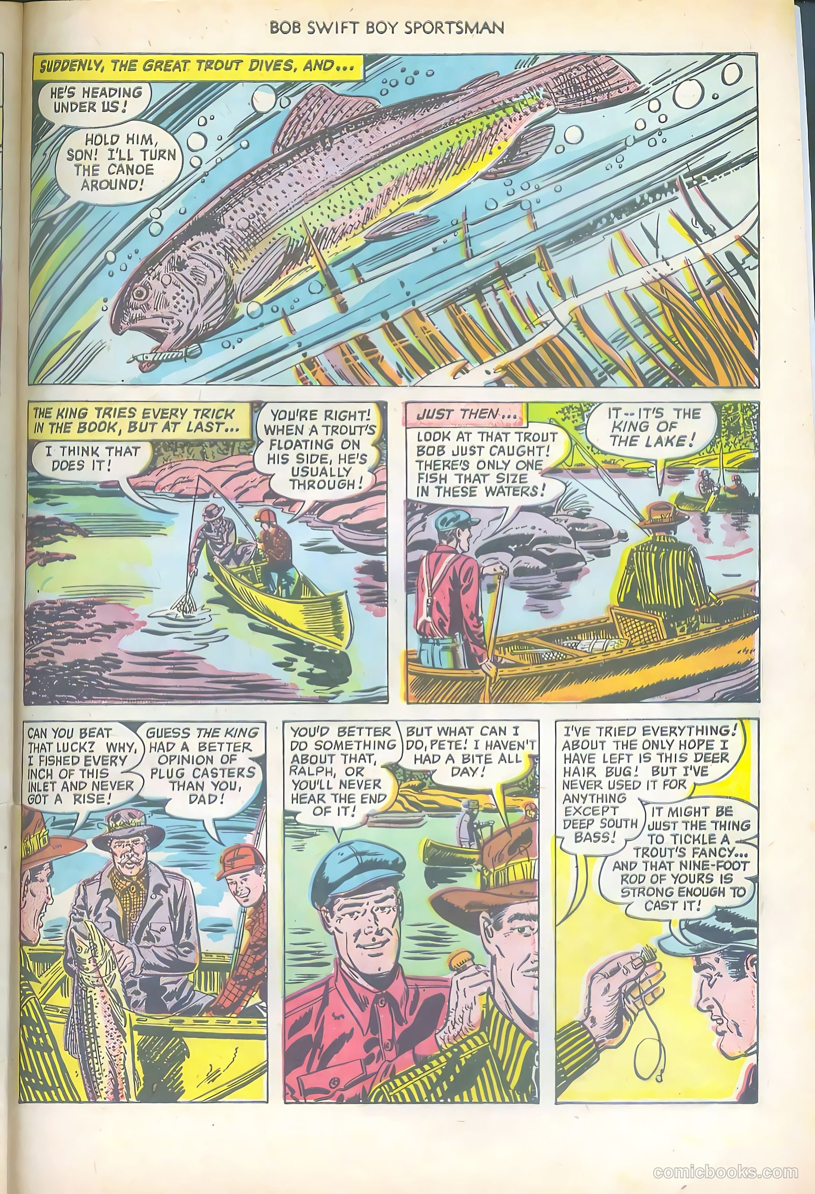 Bob Swift, Boy Sportsman #1 — page 29 of 36