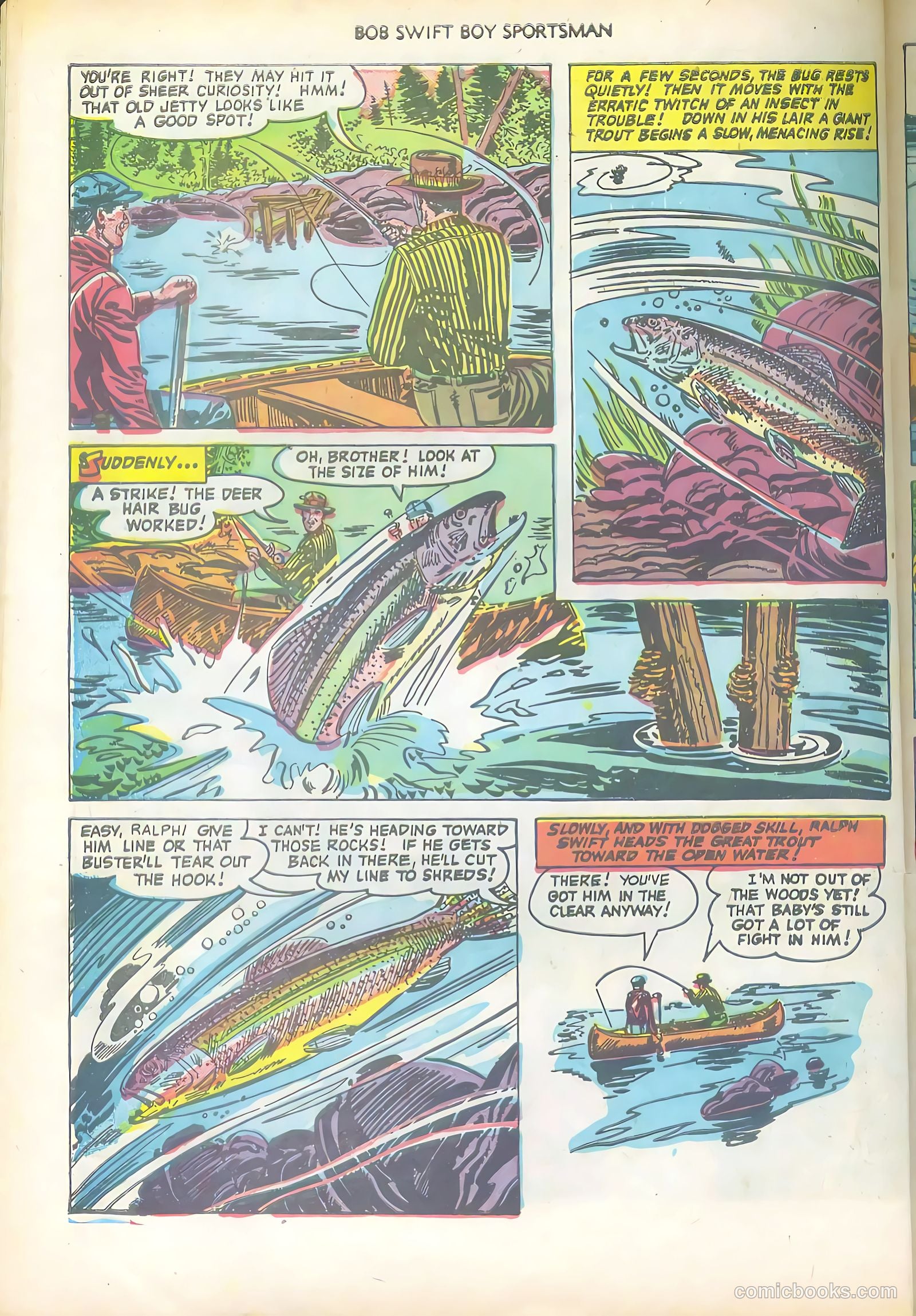 Bob Swift, Boy Sportsman #1 — page 30 of 36