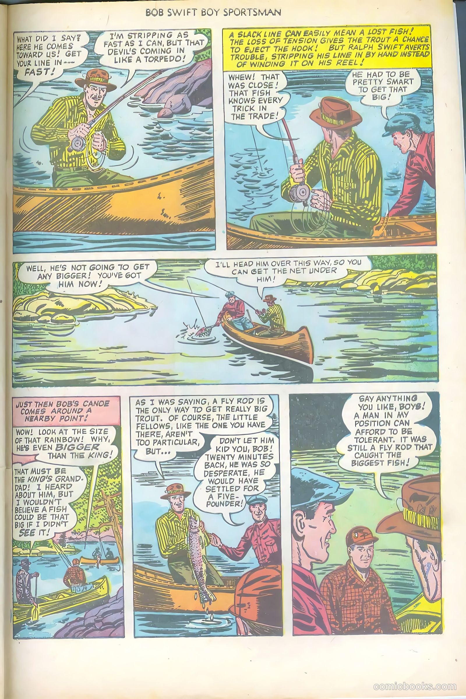 Bob Swift, Boy Sportsman #1 — page 31 of 36
