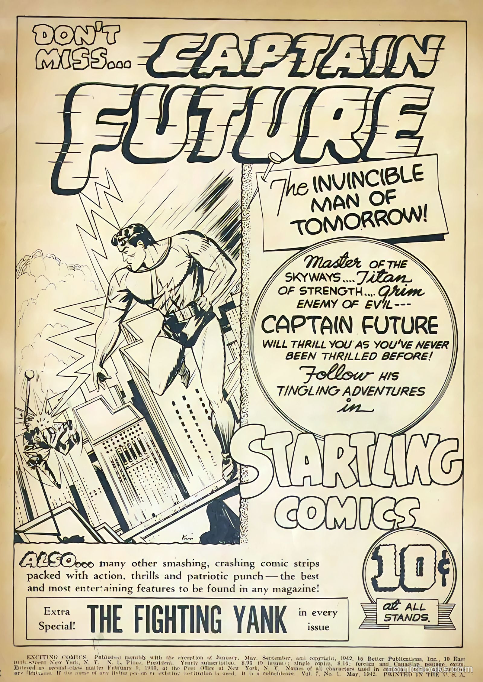 Exciting Comics #19 — page 2 of 68