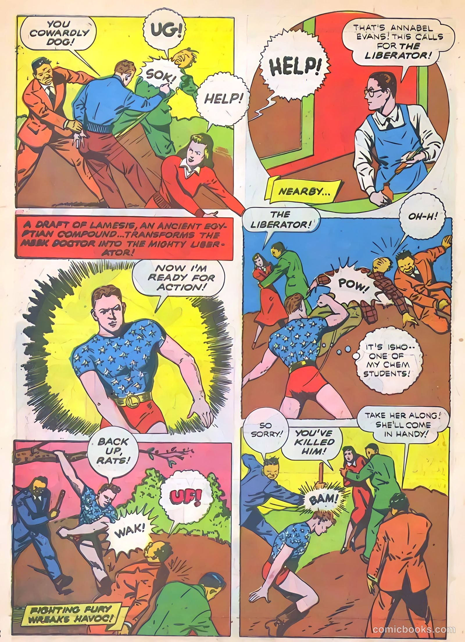Exciting Comics #19 — page 18 of 68