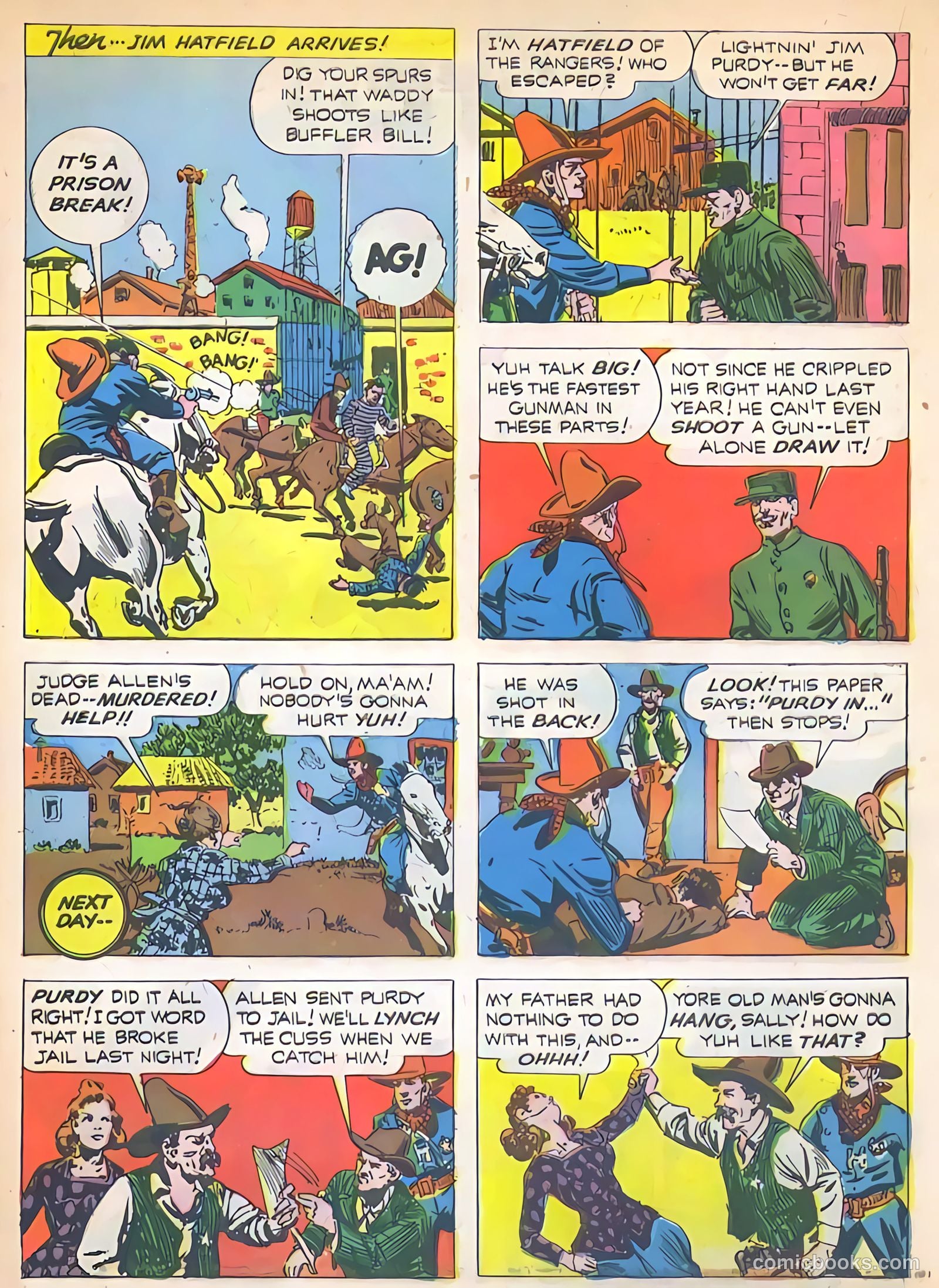 Exciting Comics #19 — page 63 of 68