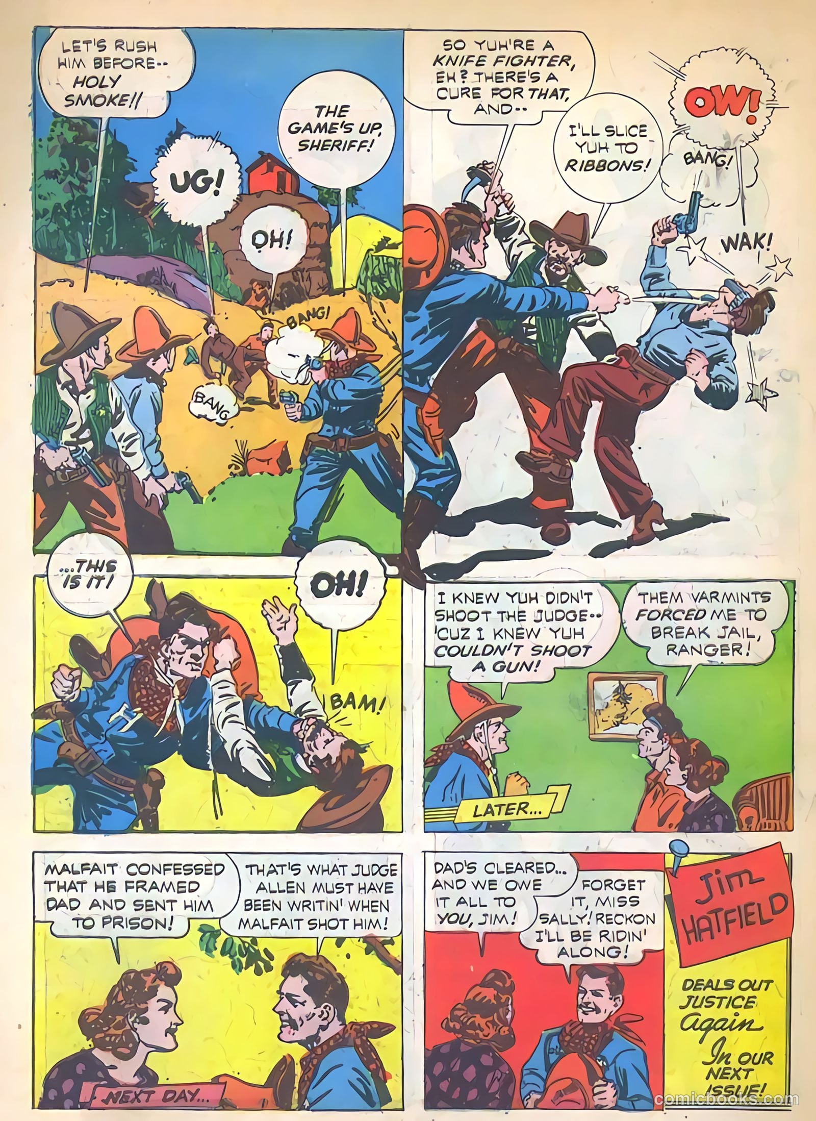 Exciting Comics #19 — page 66 of 68