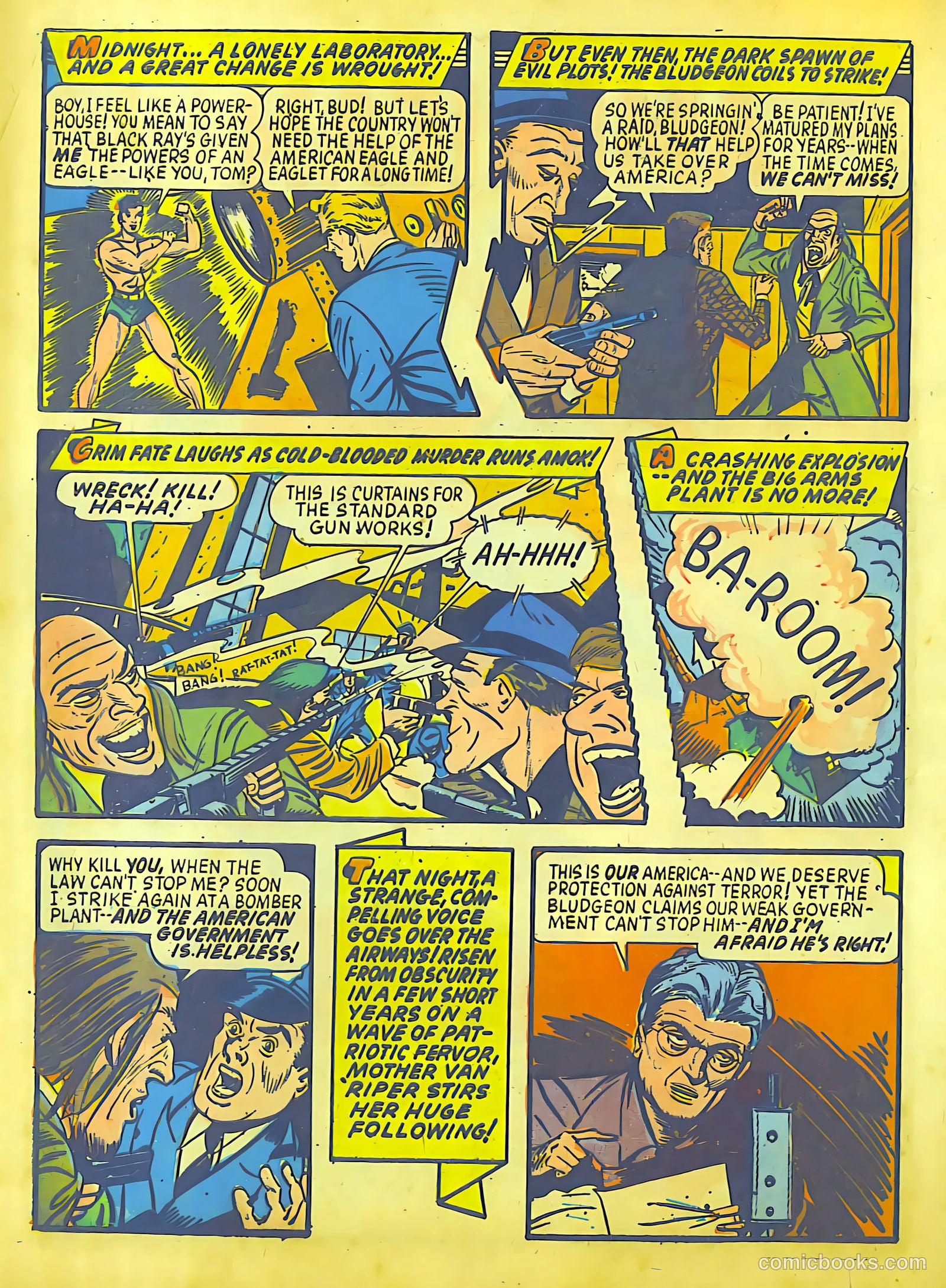 Exciting Comics #23 — page 3 of 66