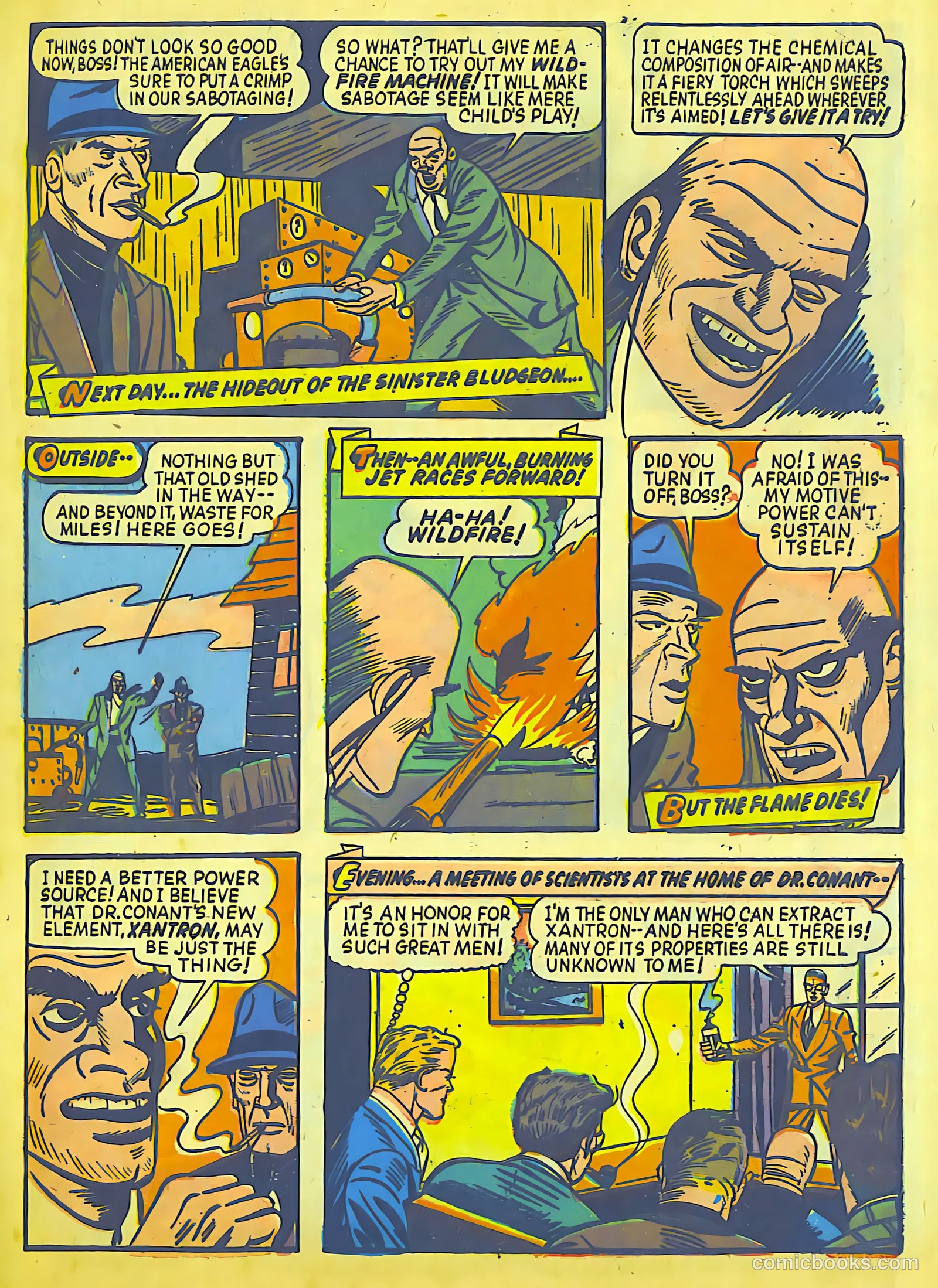 Exciting Comics #23 — page 8 of 66
