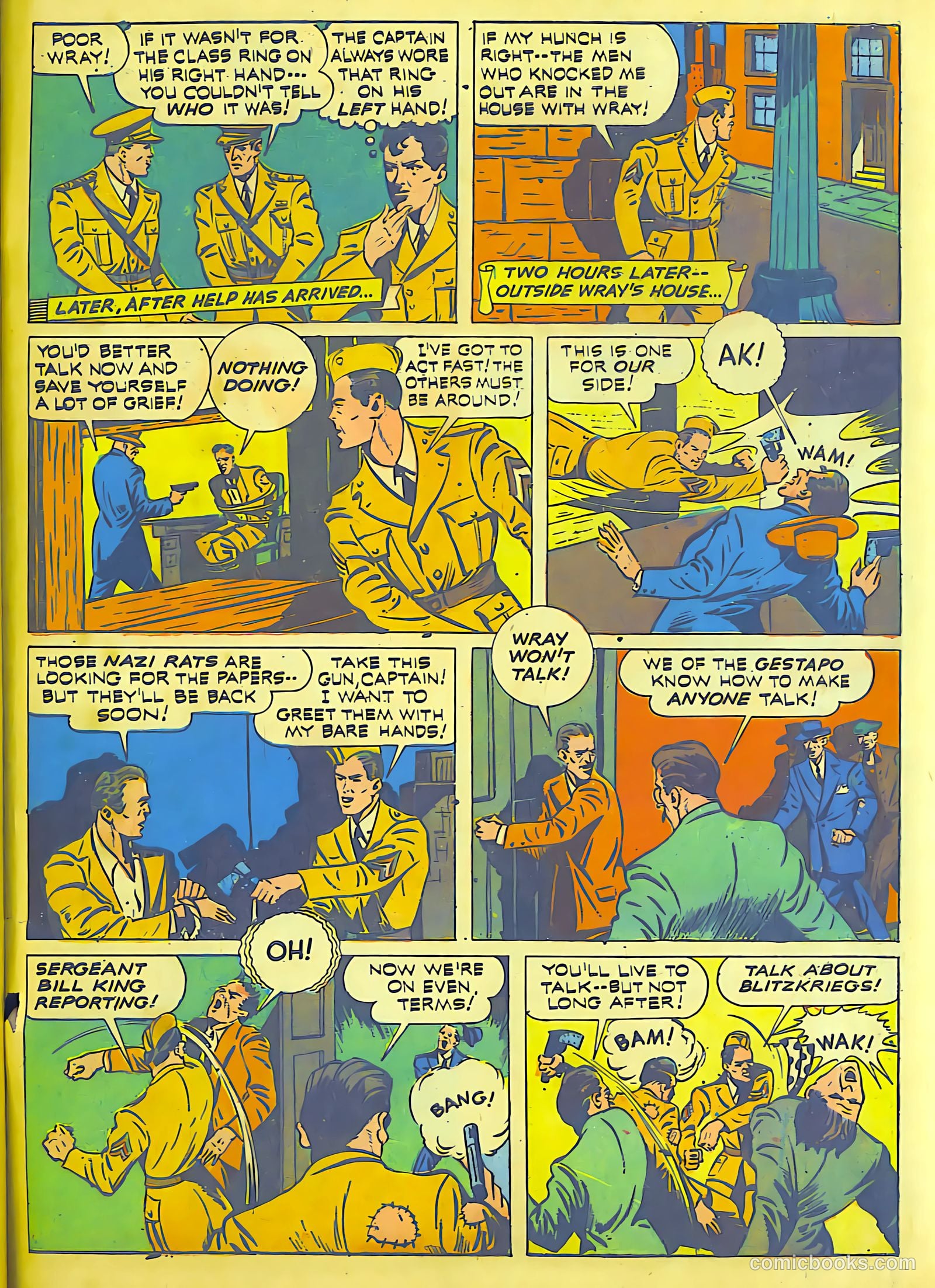 Exciting Comics #23 — page 64 of 66