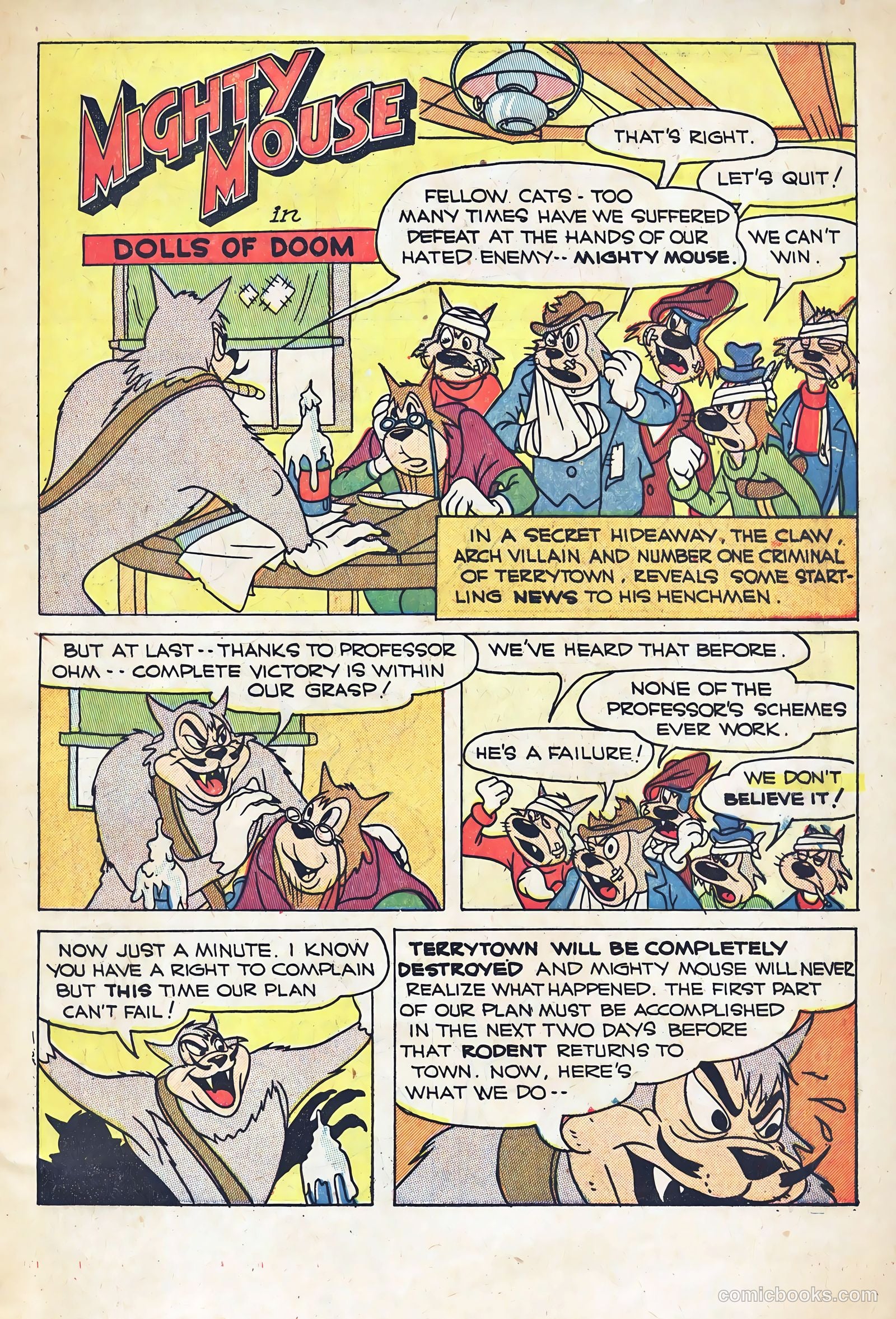 Paul Terry's Comics #85 — page 3 of 36