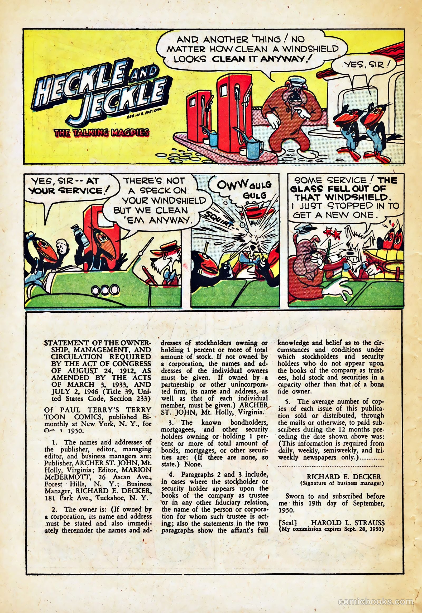 Paul Terry's Comics #85 — page 26 of 36