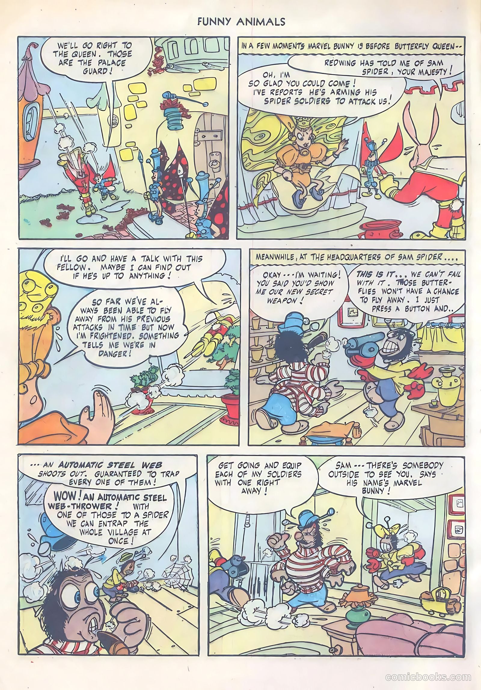 Fawcett's Funny Animals #38 — page 6 of 52
